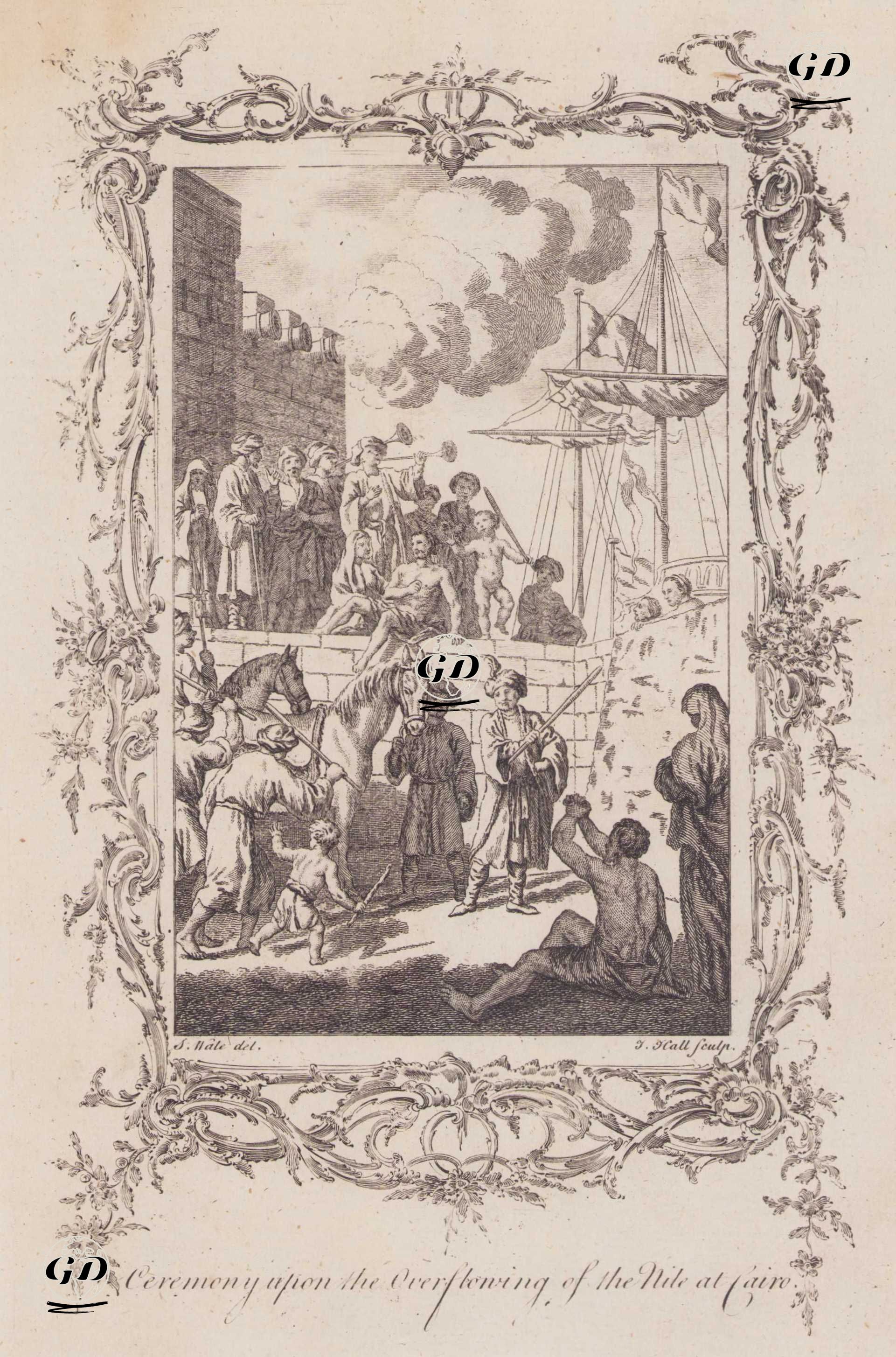 Nil’in Taşması Töreni, Kahire - S. Wale - 1780