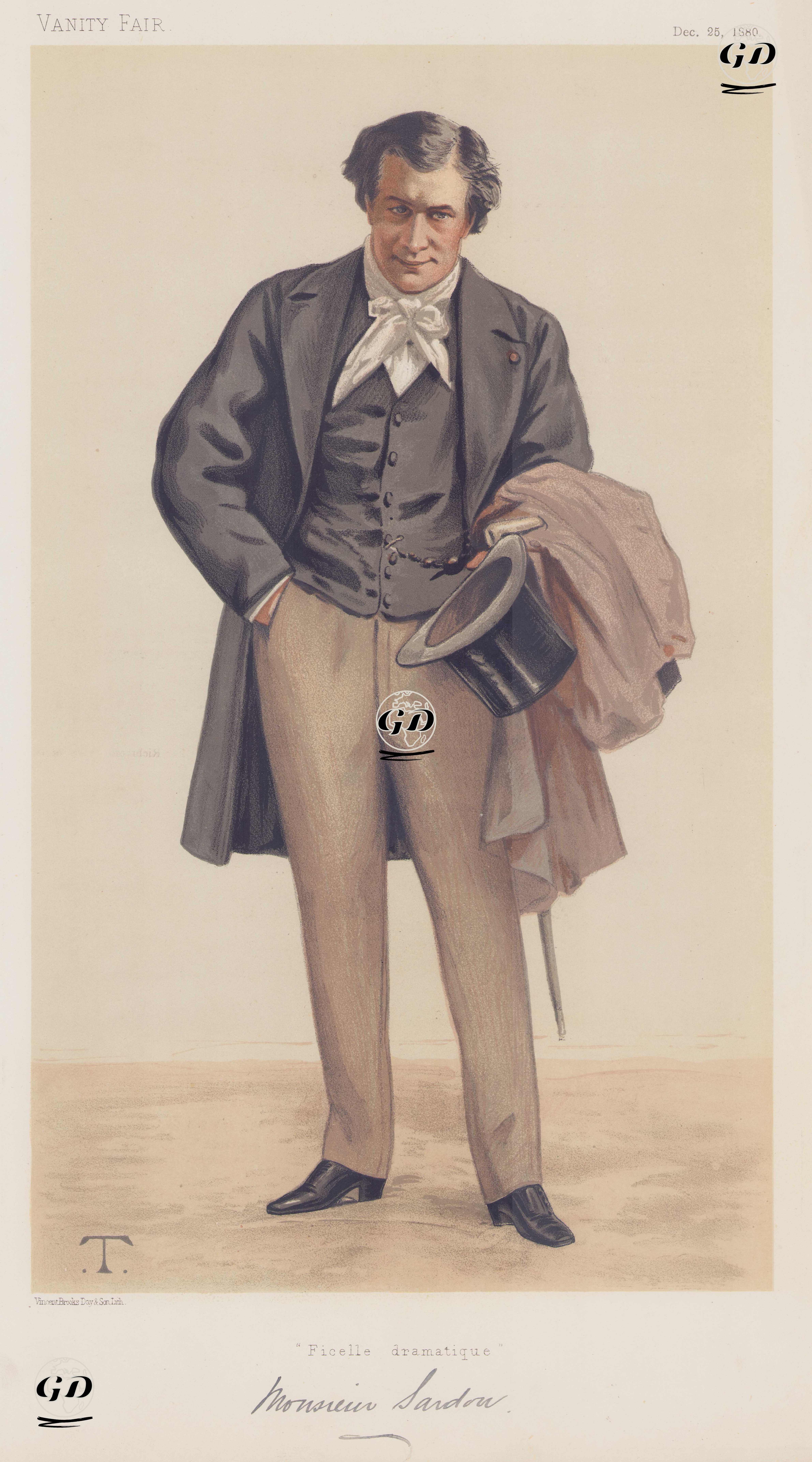 “Dramatik Oyun Kurgusu” – Fransiz Oyun Yazari Victorien Sardou, 25 Aralik 1880 - “T” - 1880