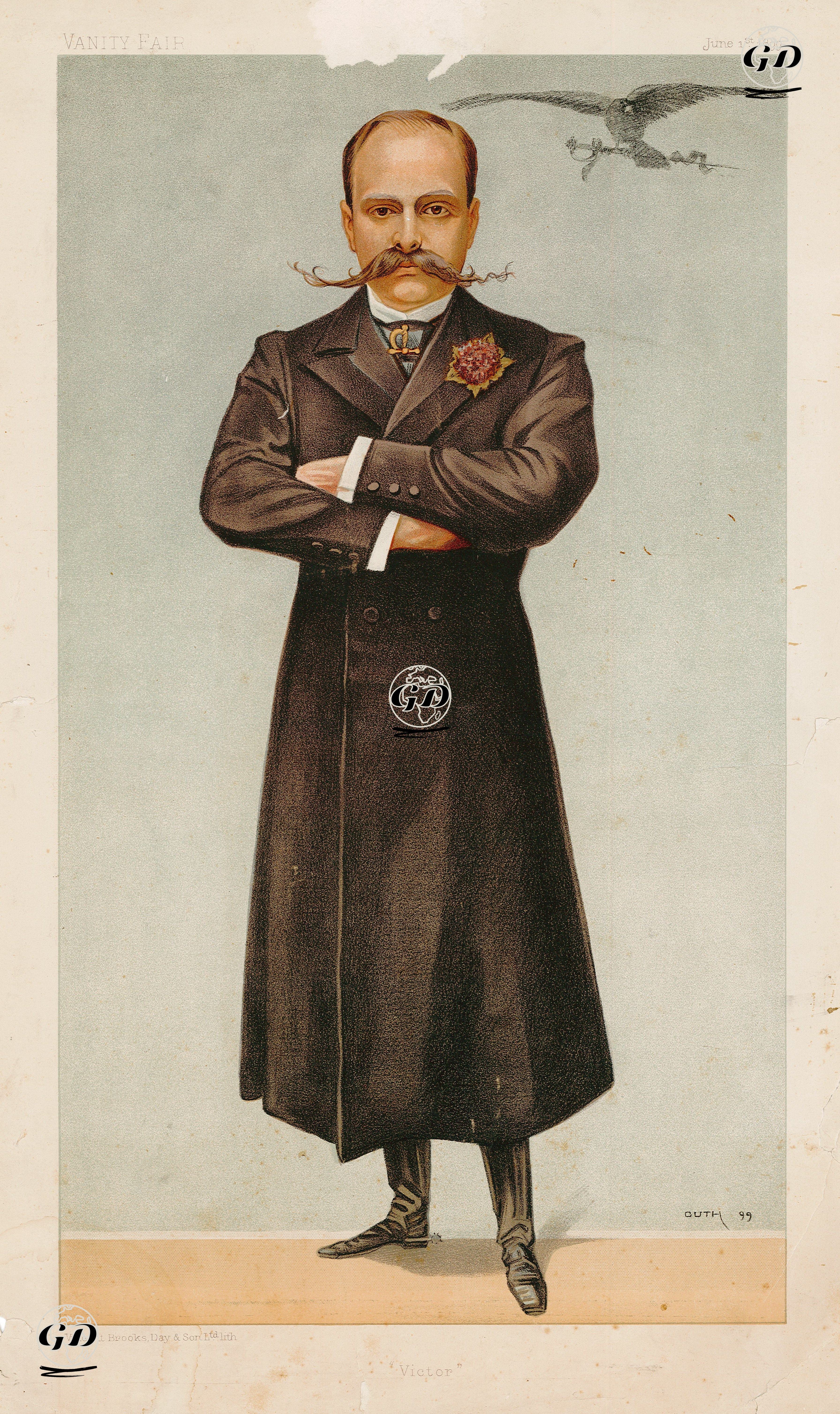 Prens Victor Jerome Frederic Napoleon- 01 Haziran 1899  - Jean Baptiste Guth (Active 1883-1921) - 1899