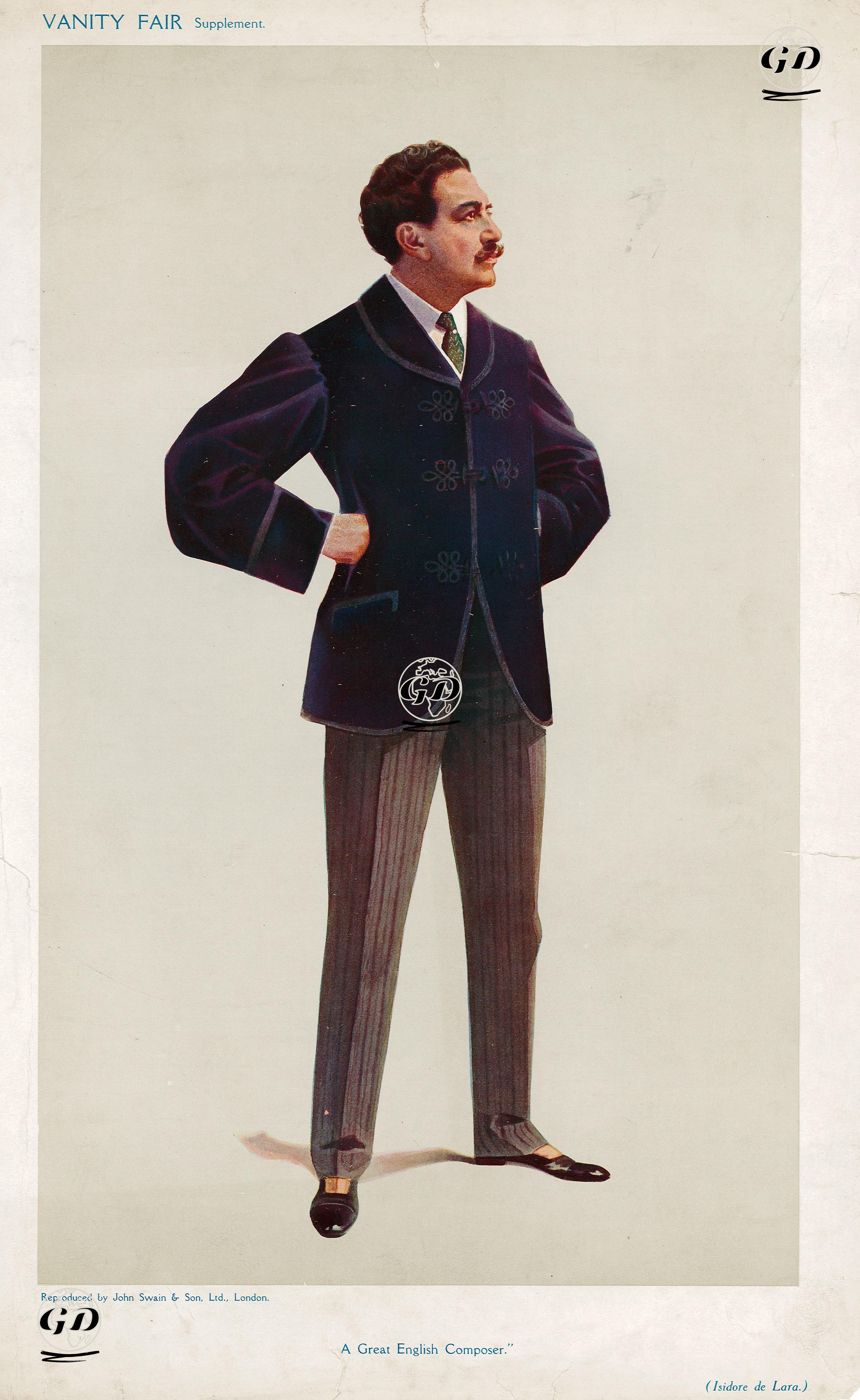 Men of the Day No. 1151 (Isadore de Lara)- "A Great English Composer"- December 23 1908 -  - 1908
