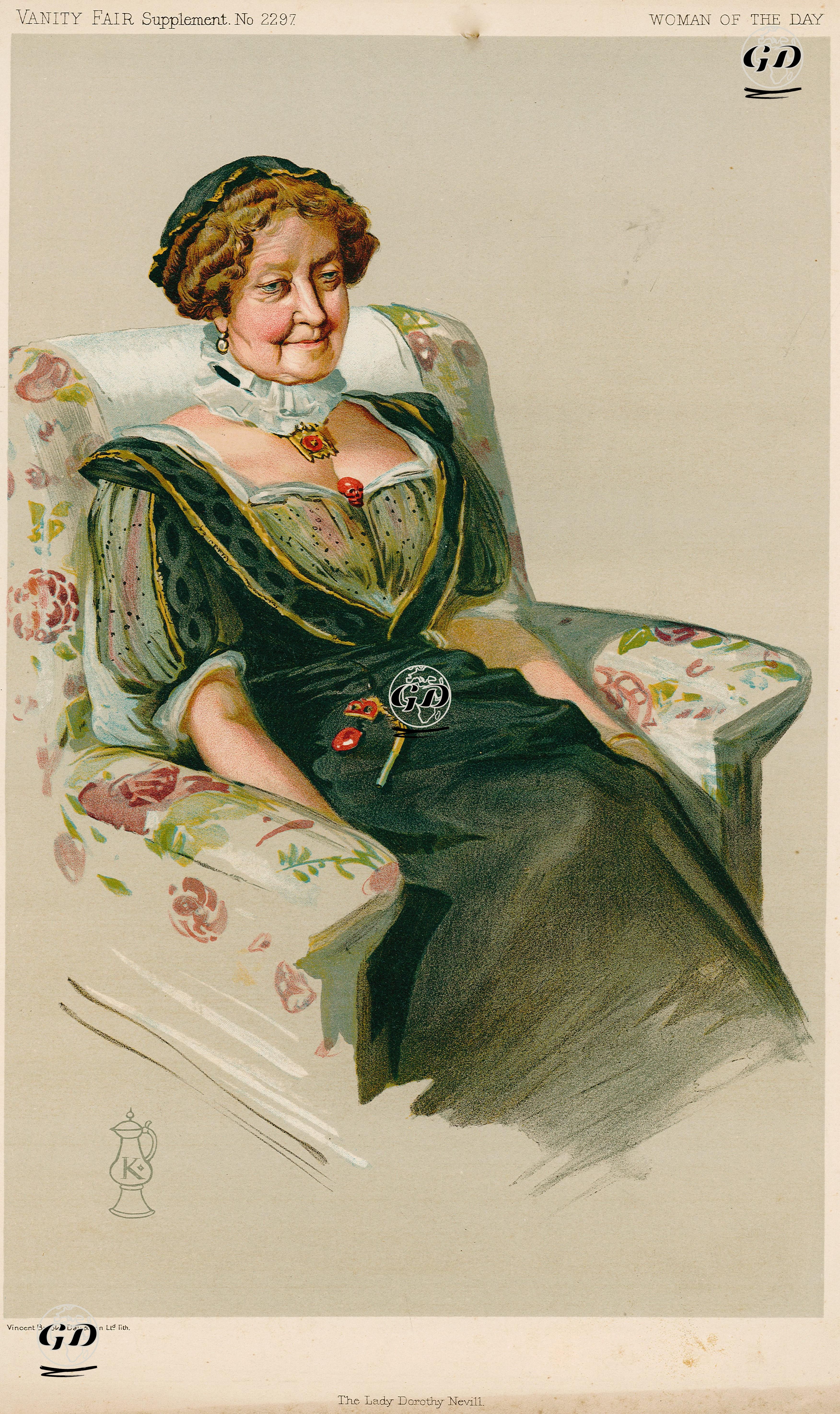 Günün Kadını Dorothy Fanny Nevill, 06 Kasım 1912 -  - 1912