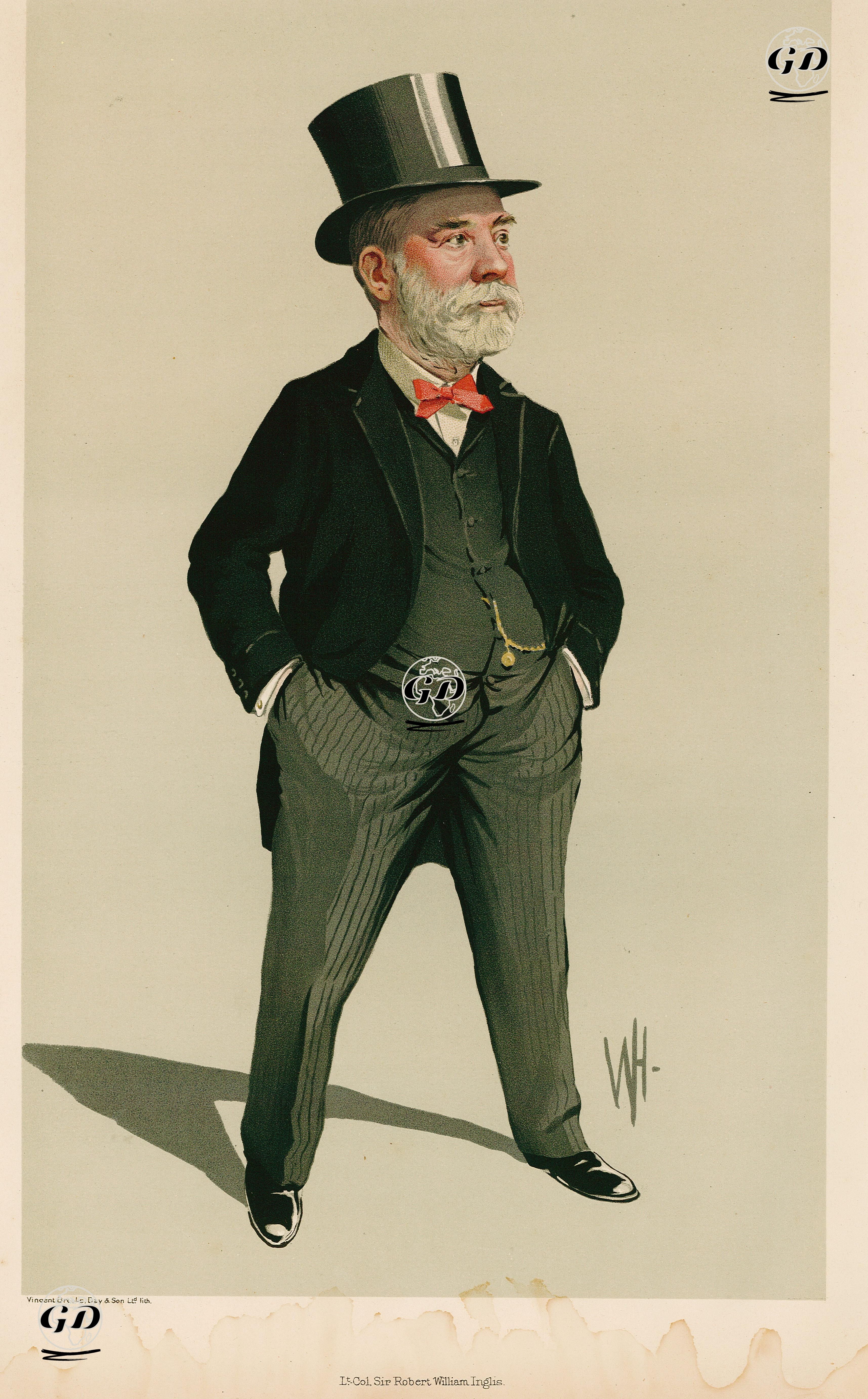 Günün Adamı Robert Londra Borsası Başkanı William inglis, 08 Ocak 1912 - Richard Wallace Hester (1866-1942) - 1912