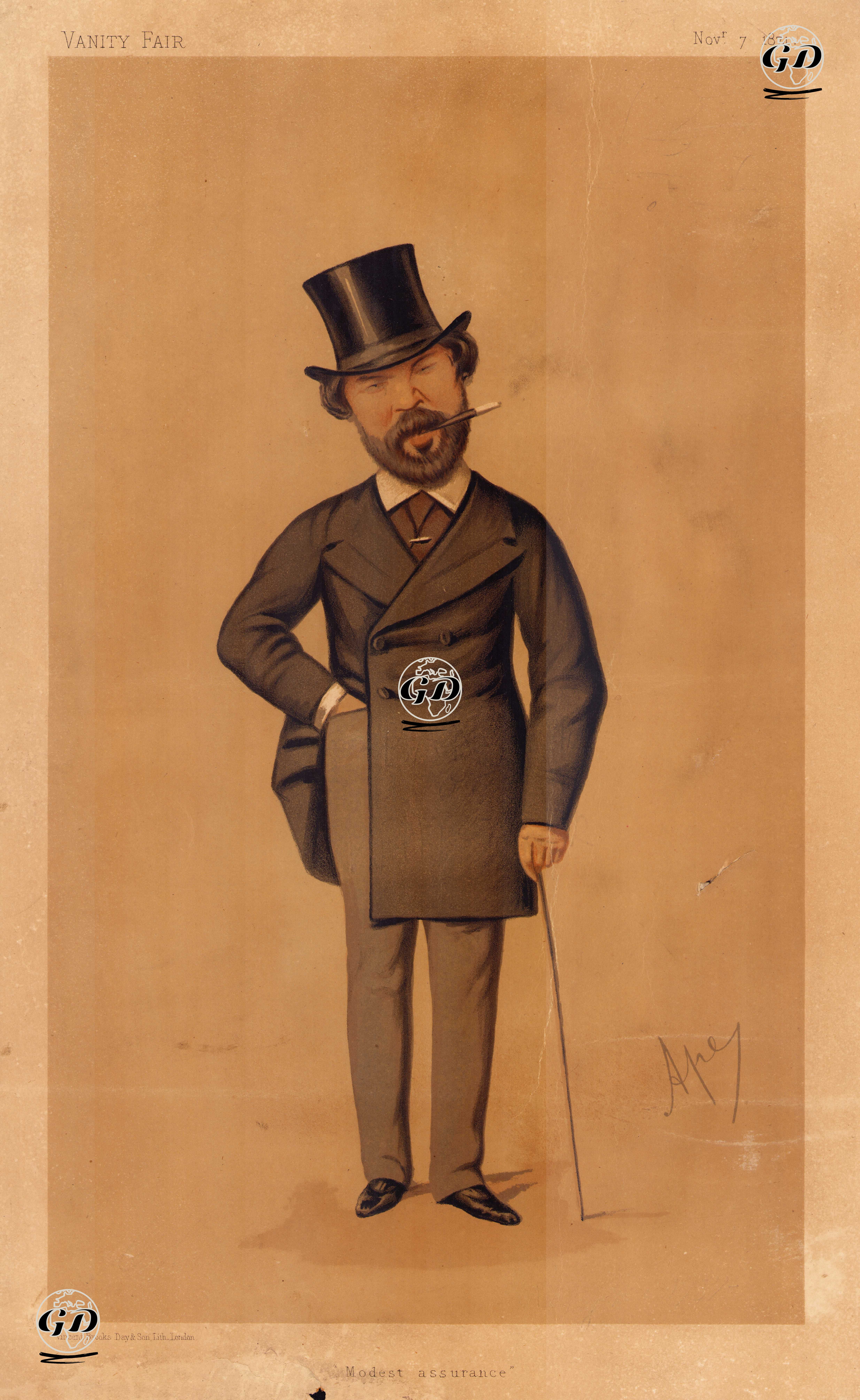 Henry Du Pre Labouchere, 7 Kasım 1874 - Carlo Pellegrini (1839-1889) - 1874