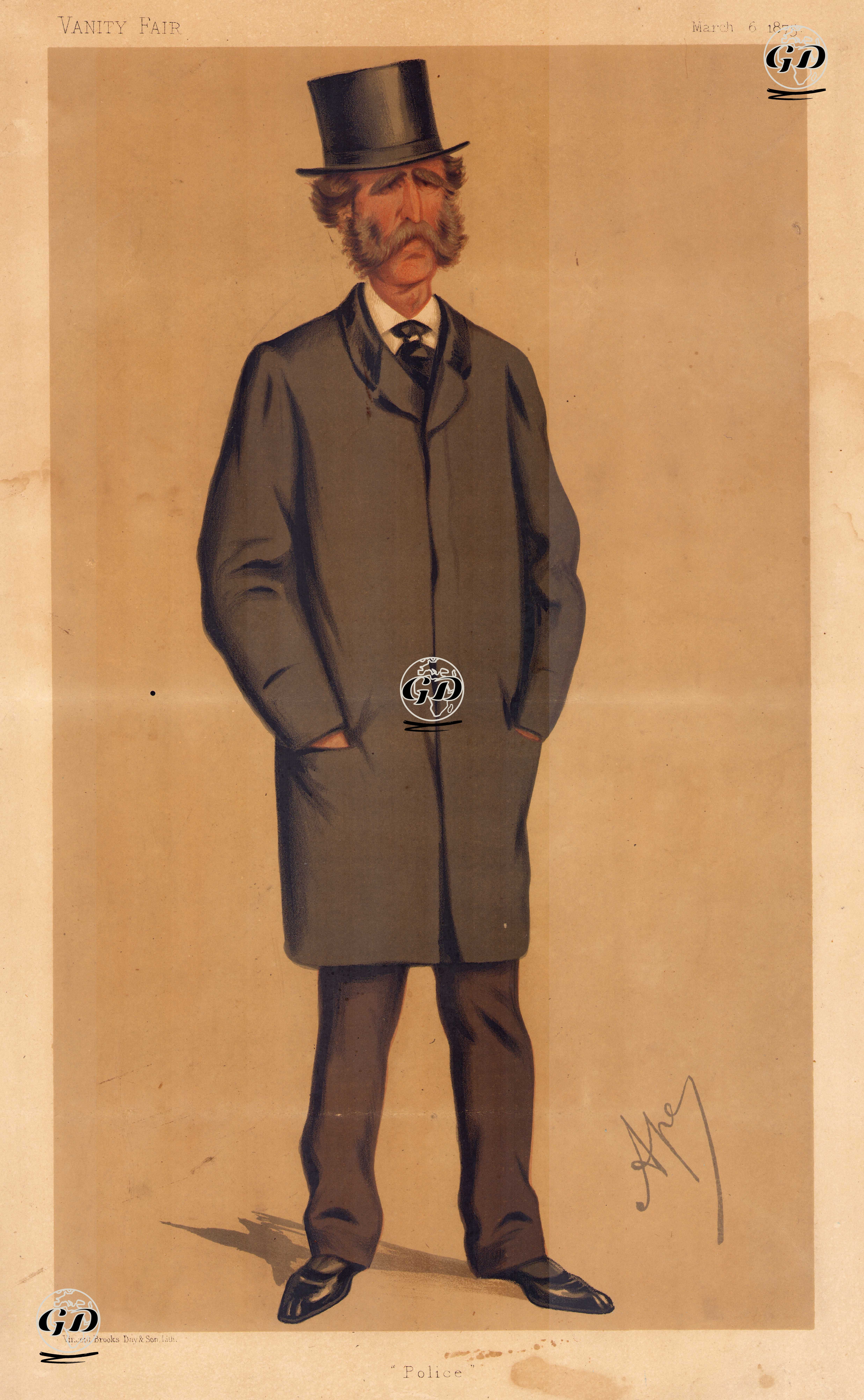 Edmund Yeamans Walcott Henderson, 6 Mart 1875 - Carlo Pellegrini (1839-1889) - 1875