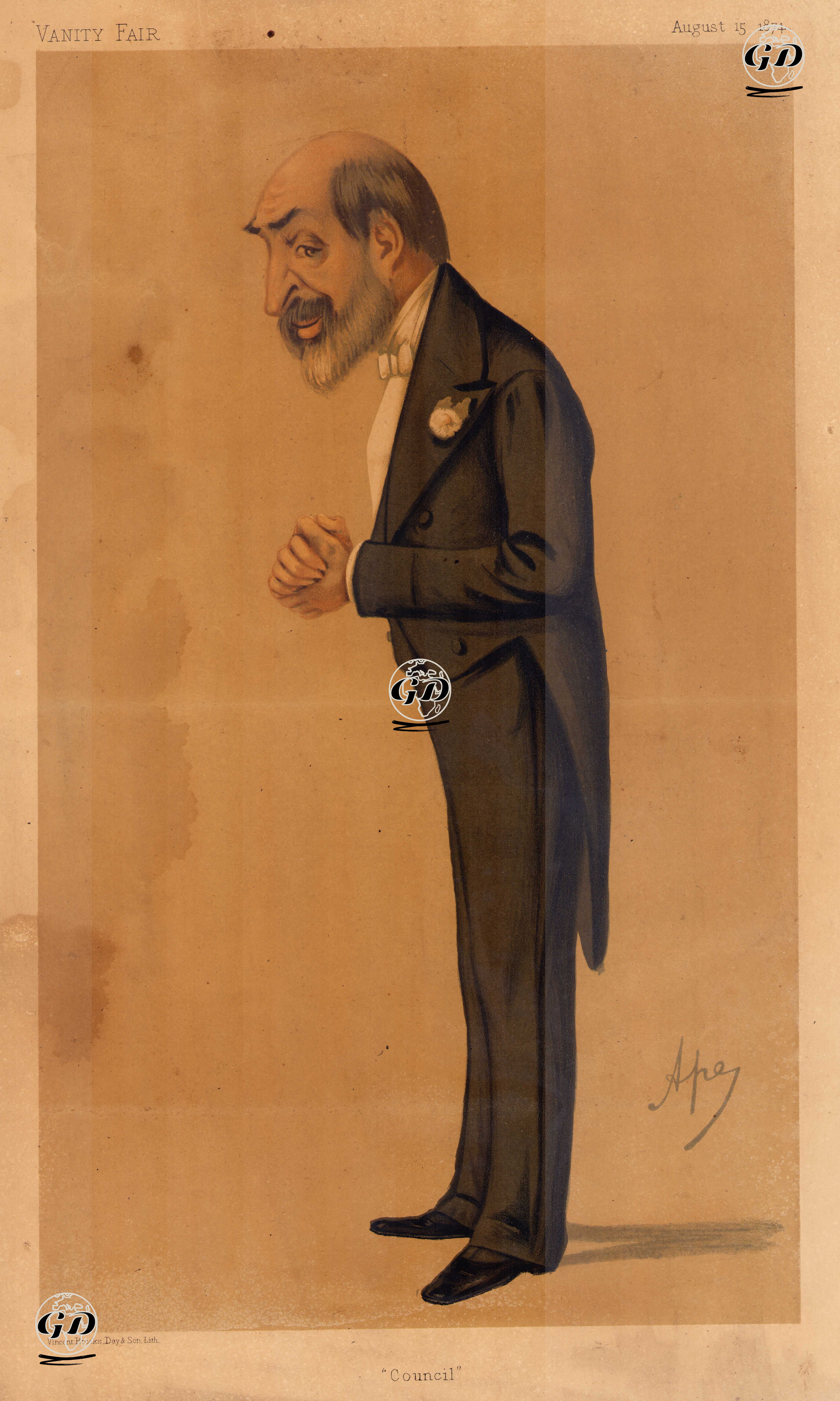 Arthur Helps, 15 Ağustos 1874 - Carlo Pellegrini (1839-1889) - 1874
