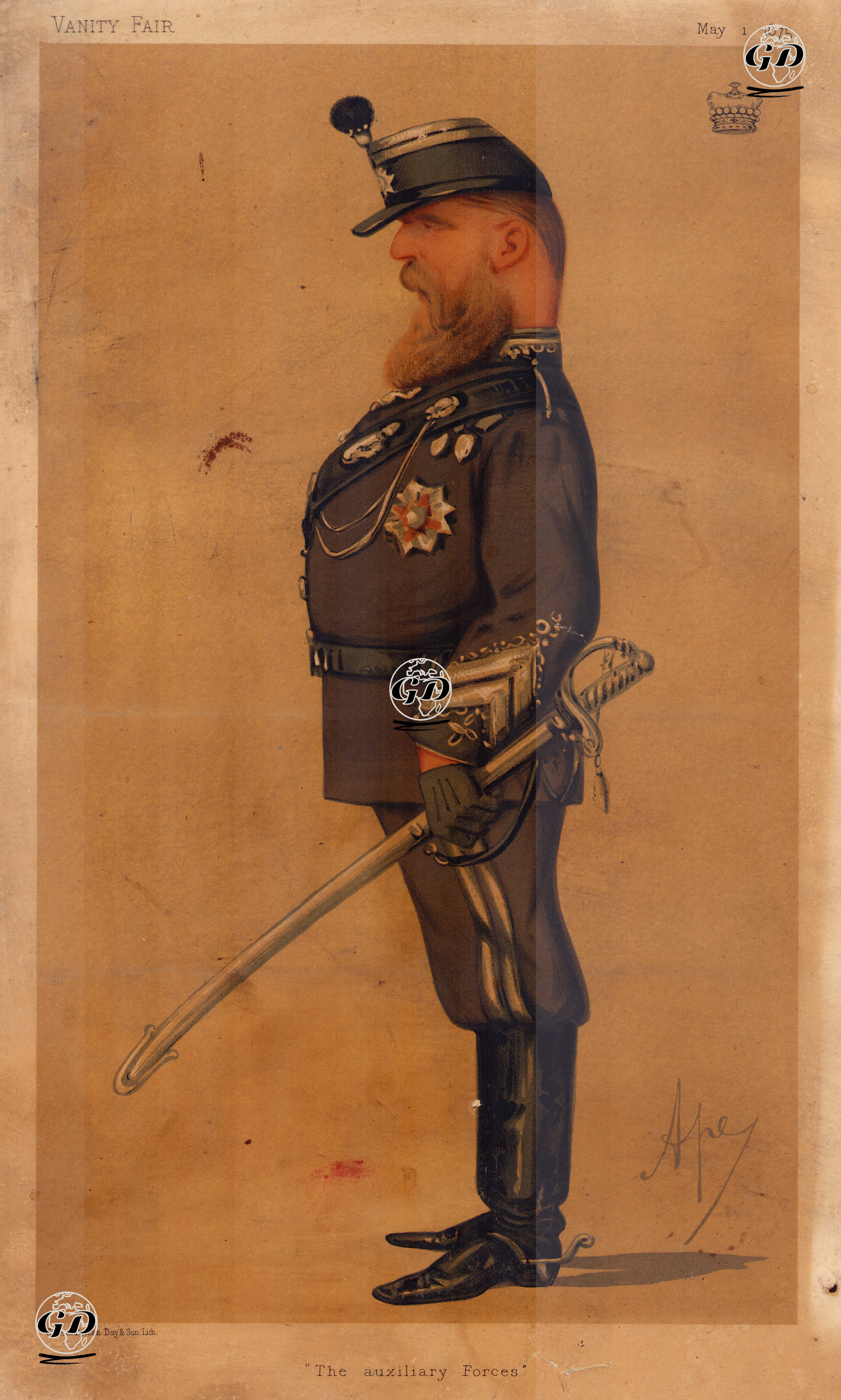 William Keppel, 1 Mayıs 1875 - Carlo Pellegrini (1839-1889) - 1875