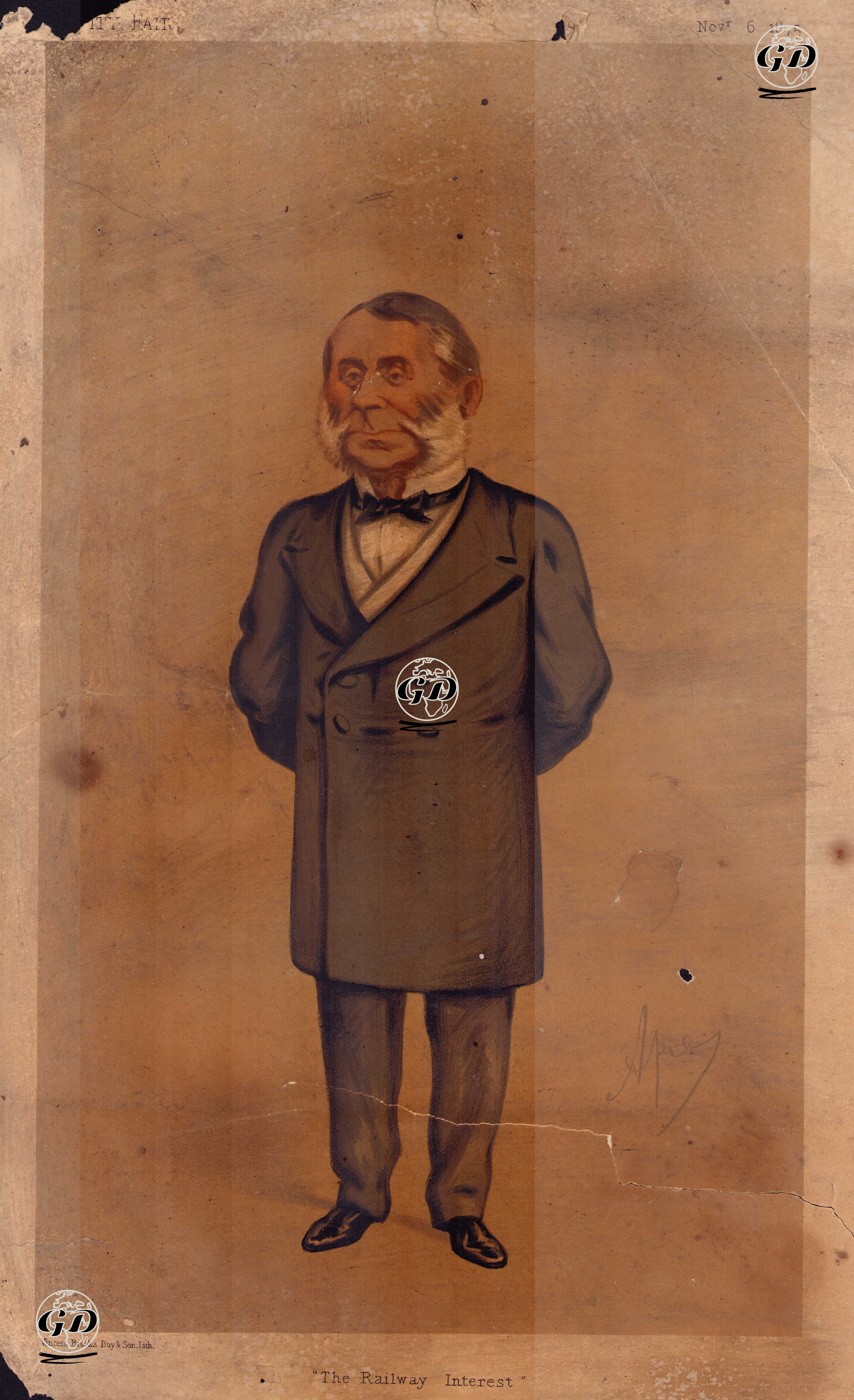 Edward William Watkin, 6 Kasım 1875 - Carlo Pellegrini (1839-1889) - 1875