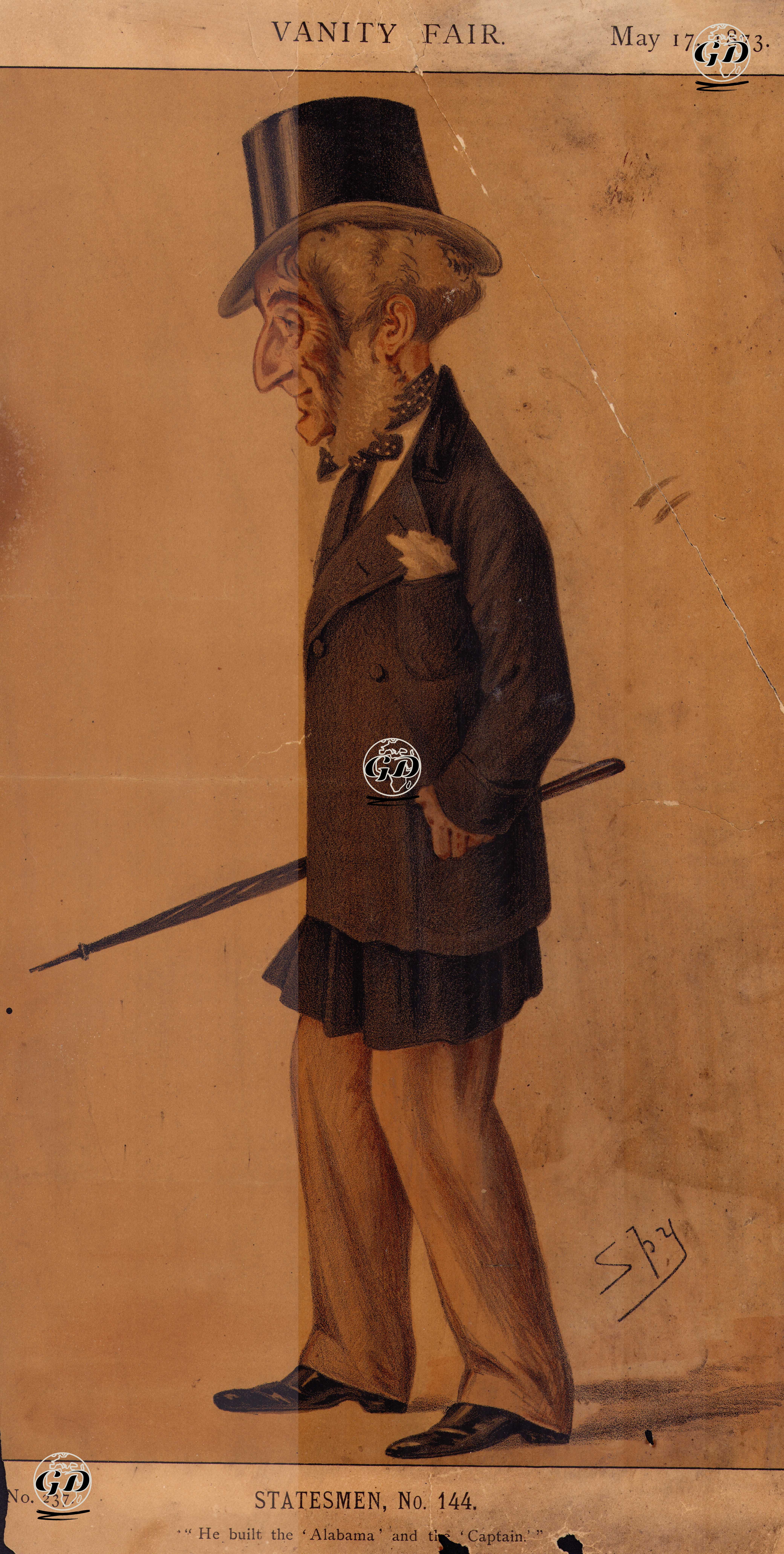 John Laird, 17 Mayıs 1873 - Leslie Ward (1851-1922) - 1873