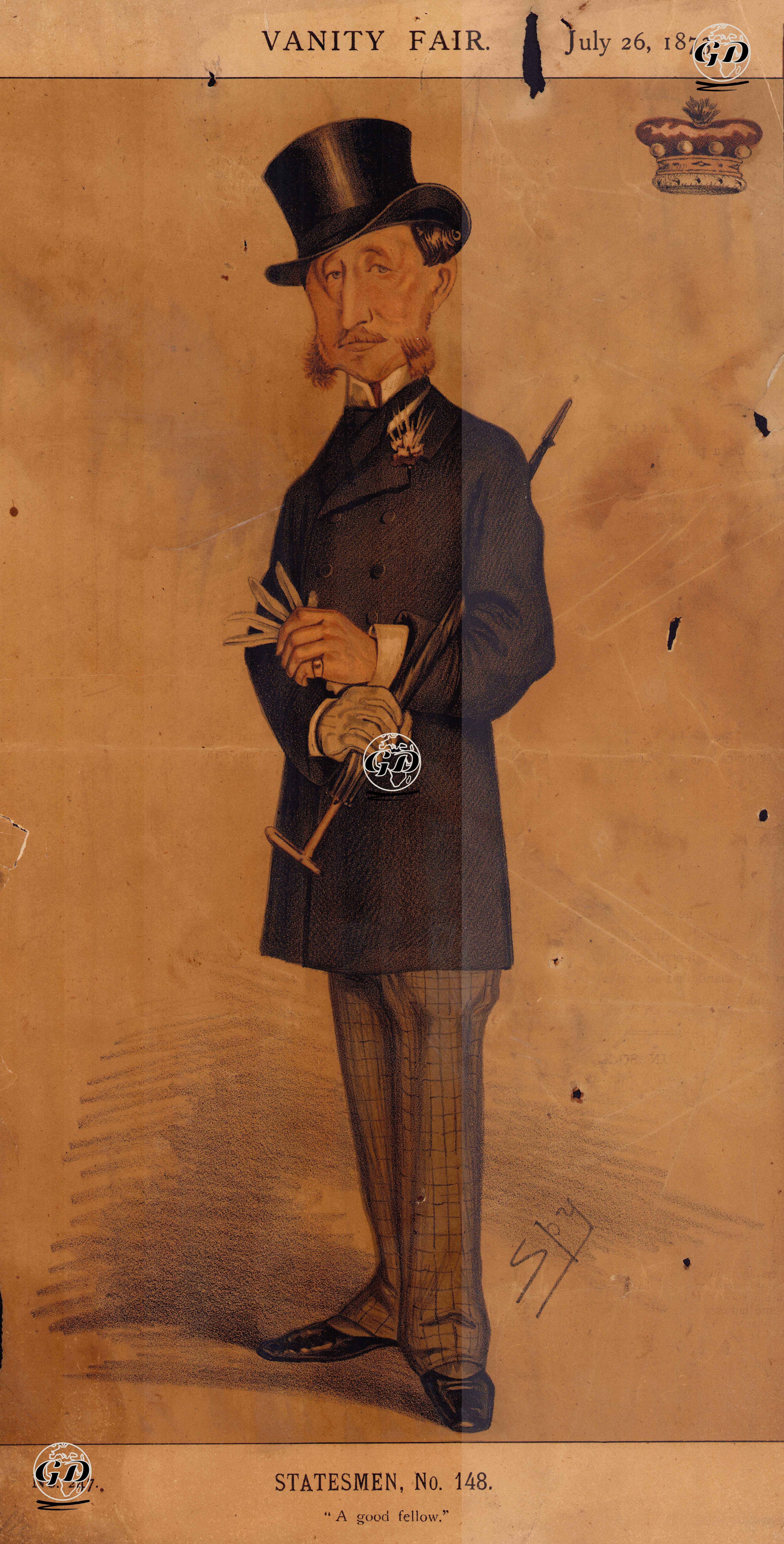 Charles John Colville, 26 Temmuz 1873 - Leslie Ward (1851-1922) - 1873
