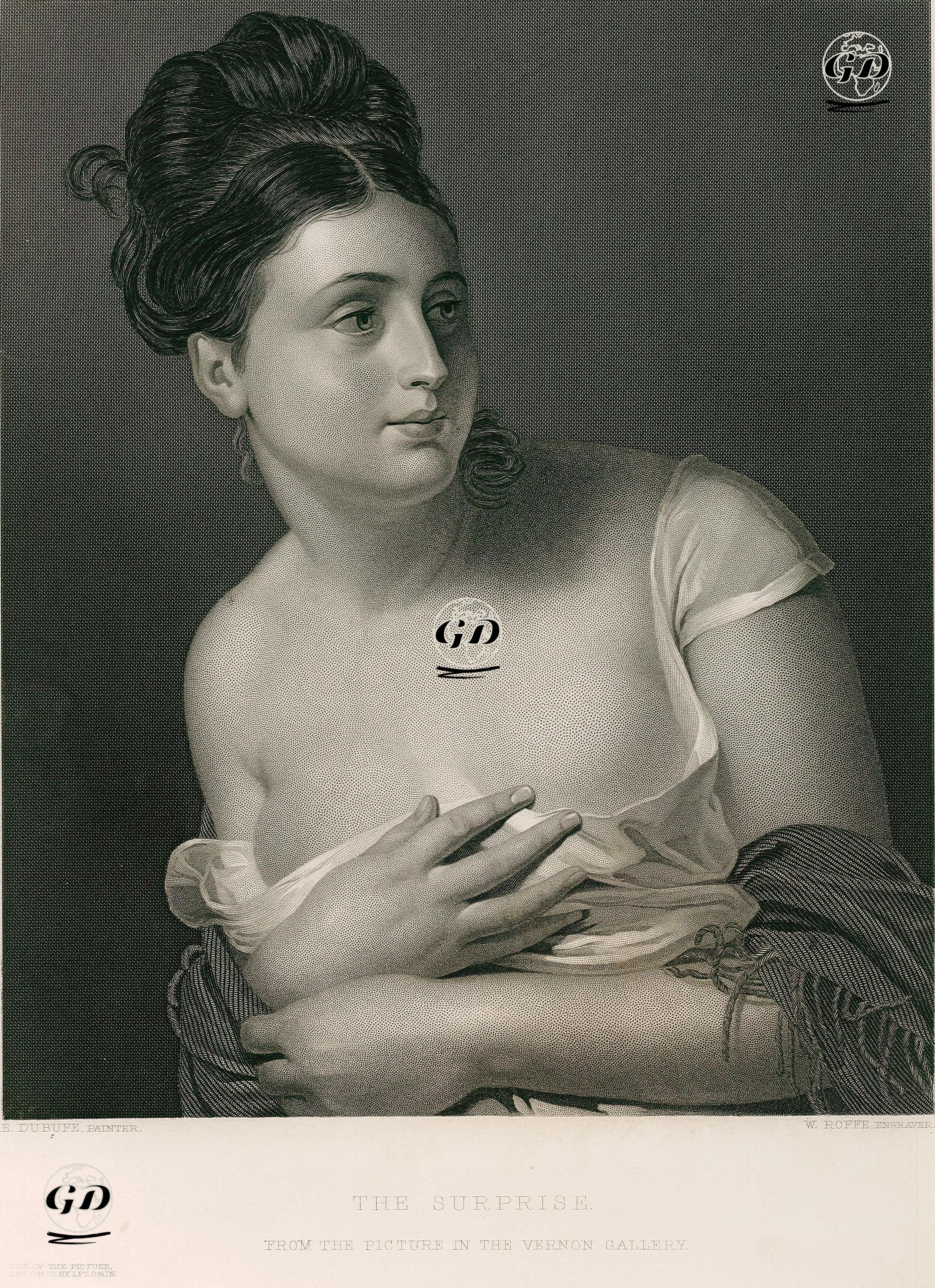 Sürpriz - Edouard Louis Dubufe (1819-1883) - 1850