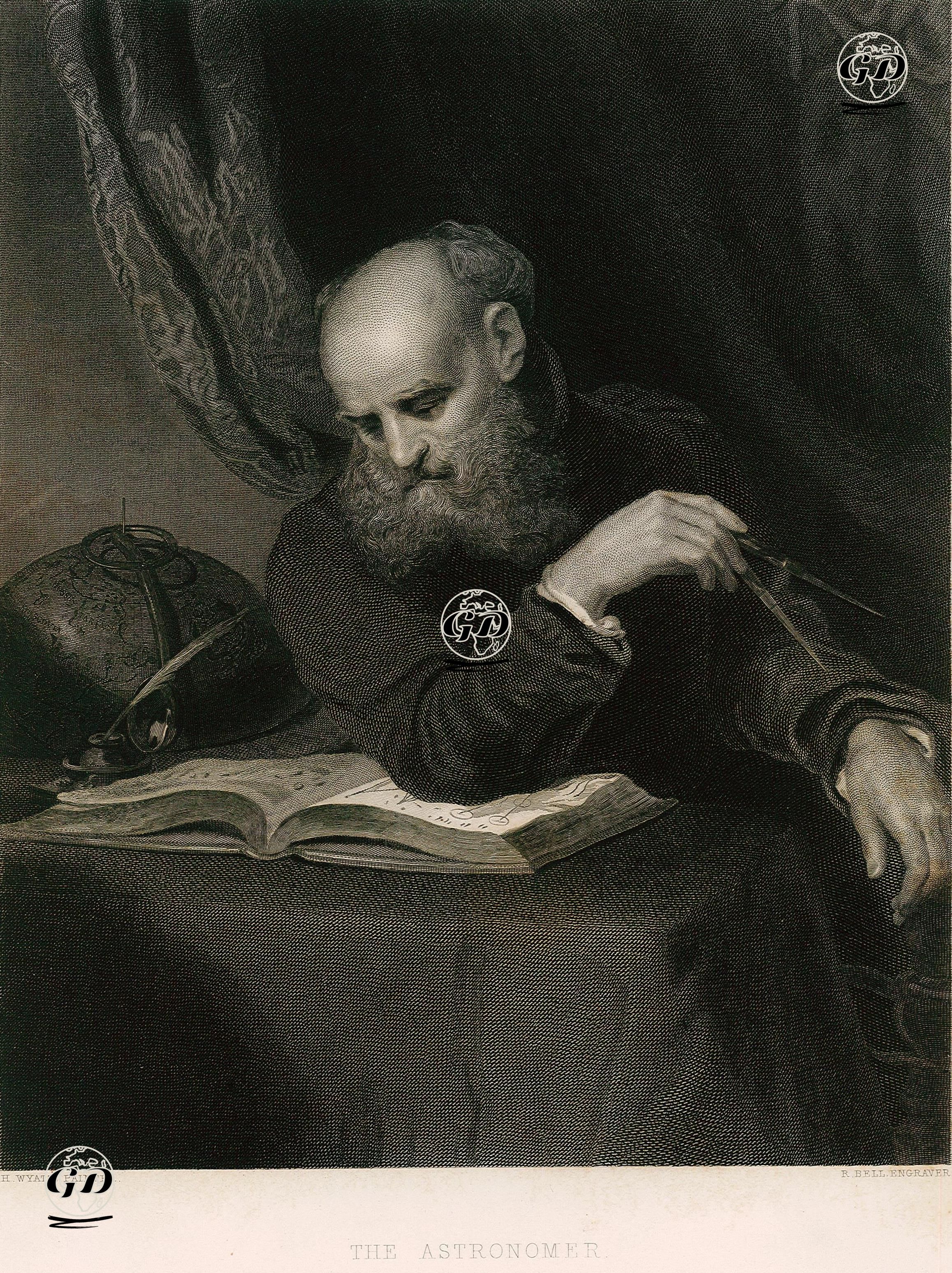 Arşimet, Astronom - Henry Wyatt (1794-1840) - 1853