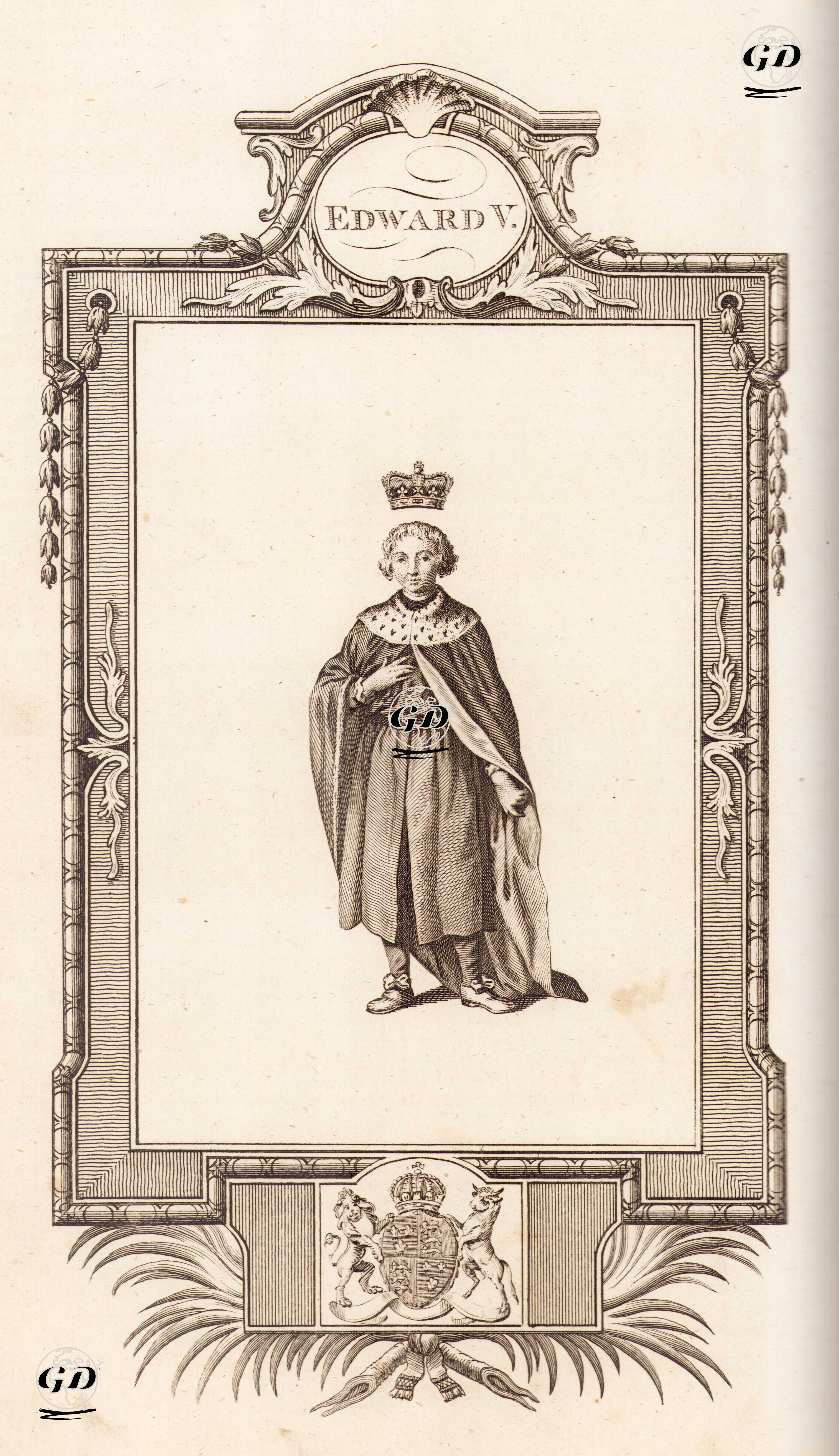 İngiltere Kralı V.Edward -  - 1780