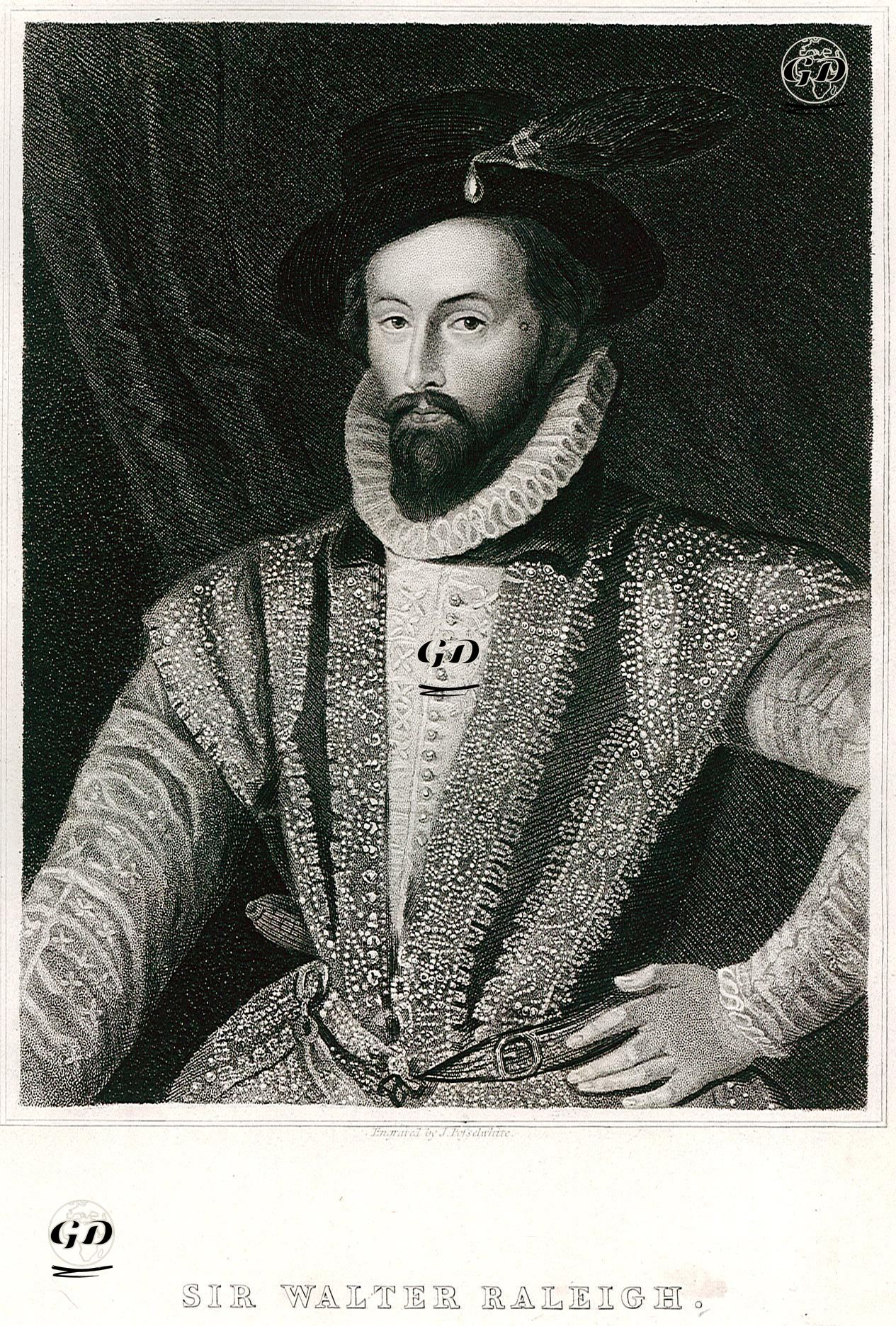 Sir Walter Raleigh -  - 1859