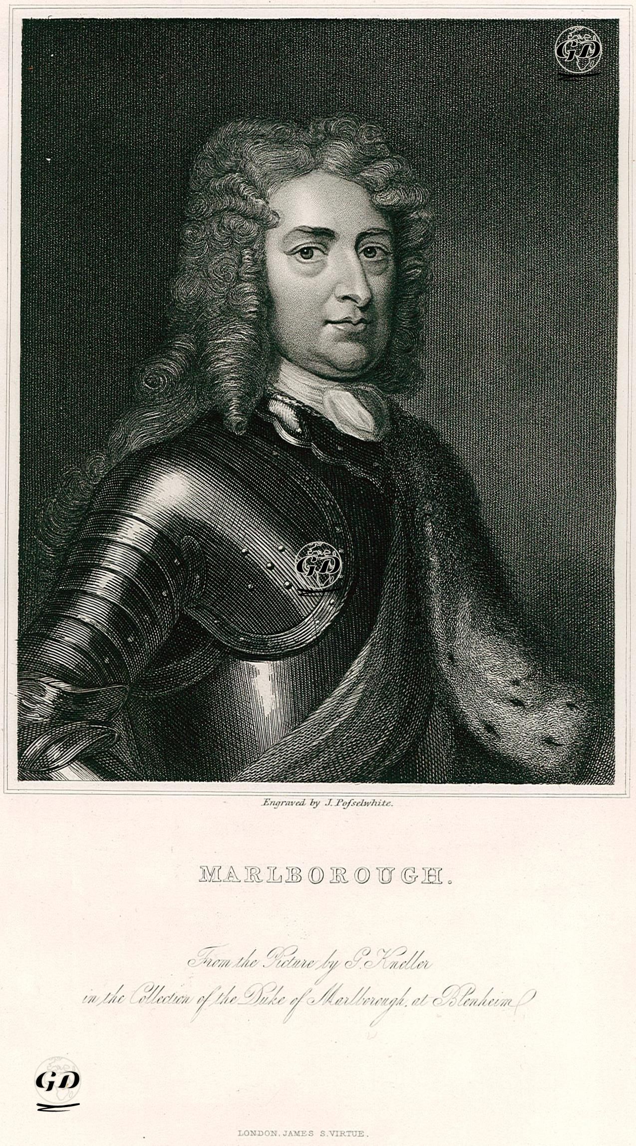 Marlborough Dükü John Churchill  -  - 1859