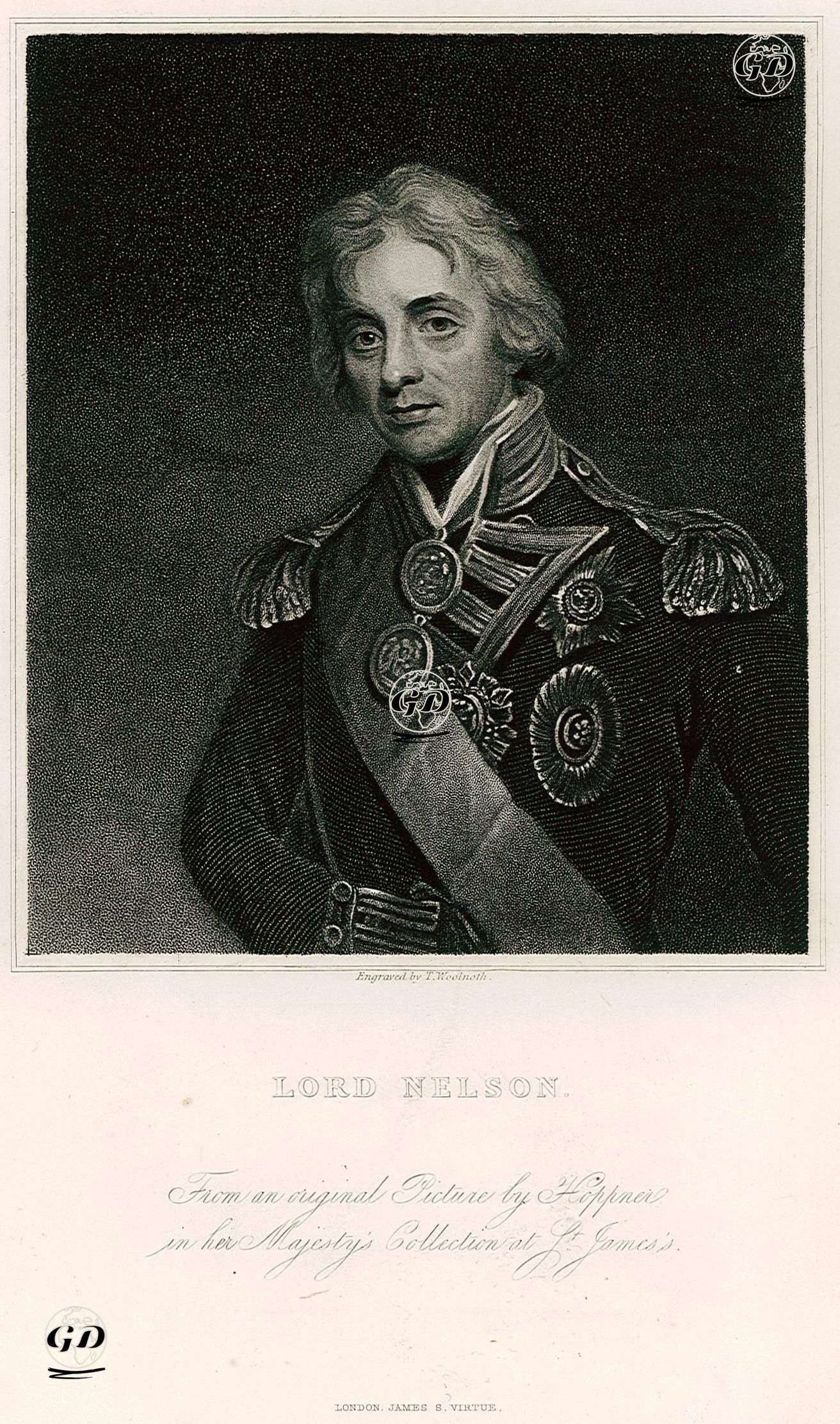 Amiral Horatio Nelson - John Hoppner (1758-1810) - 1859