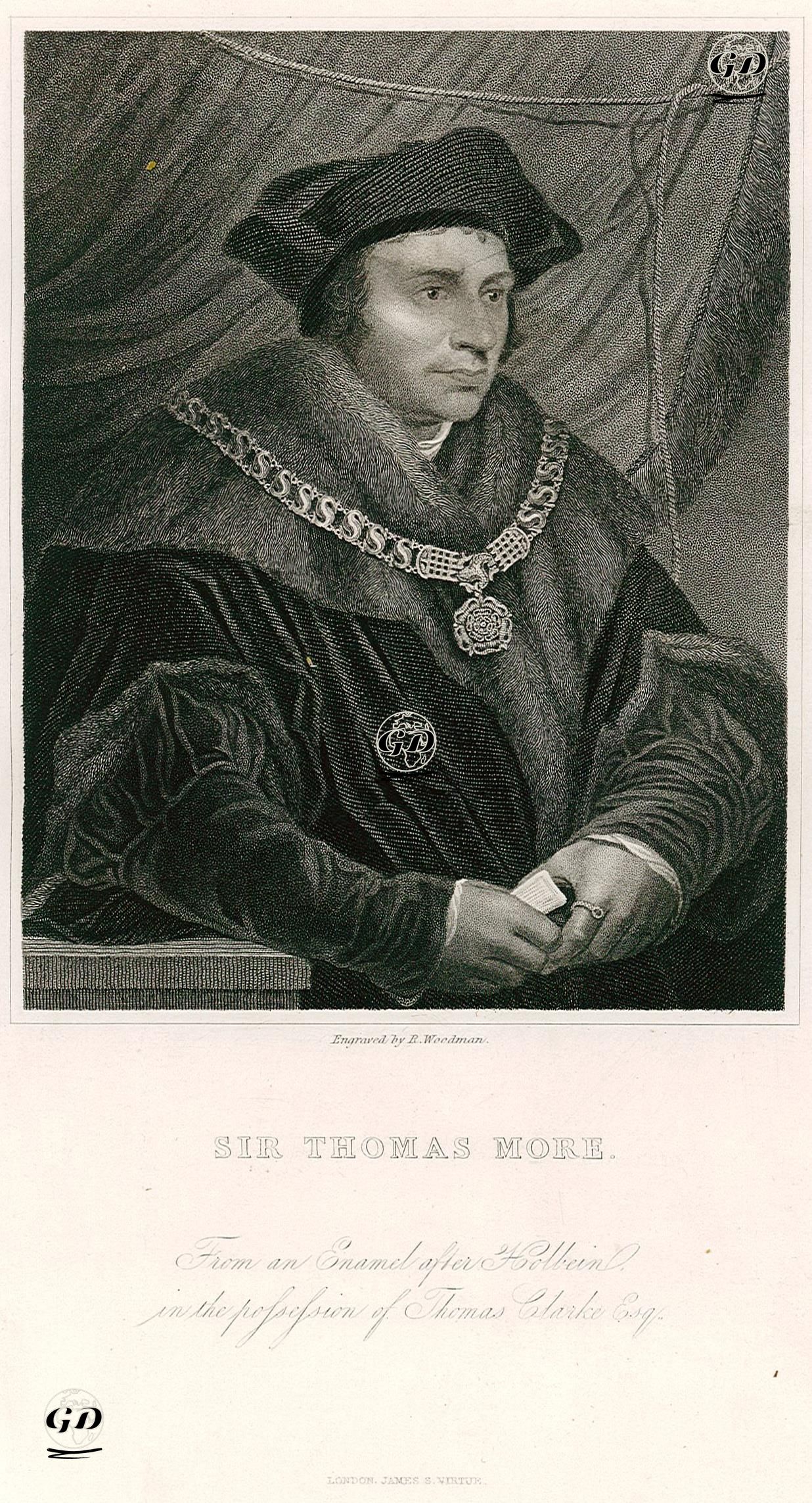 Thomas More - Hans Holbein (1497-1543) - 1859