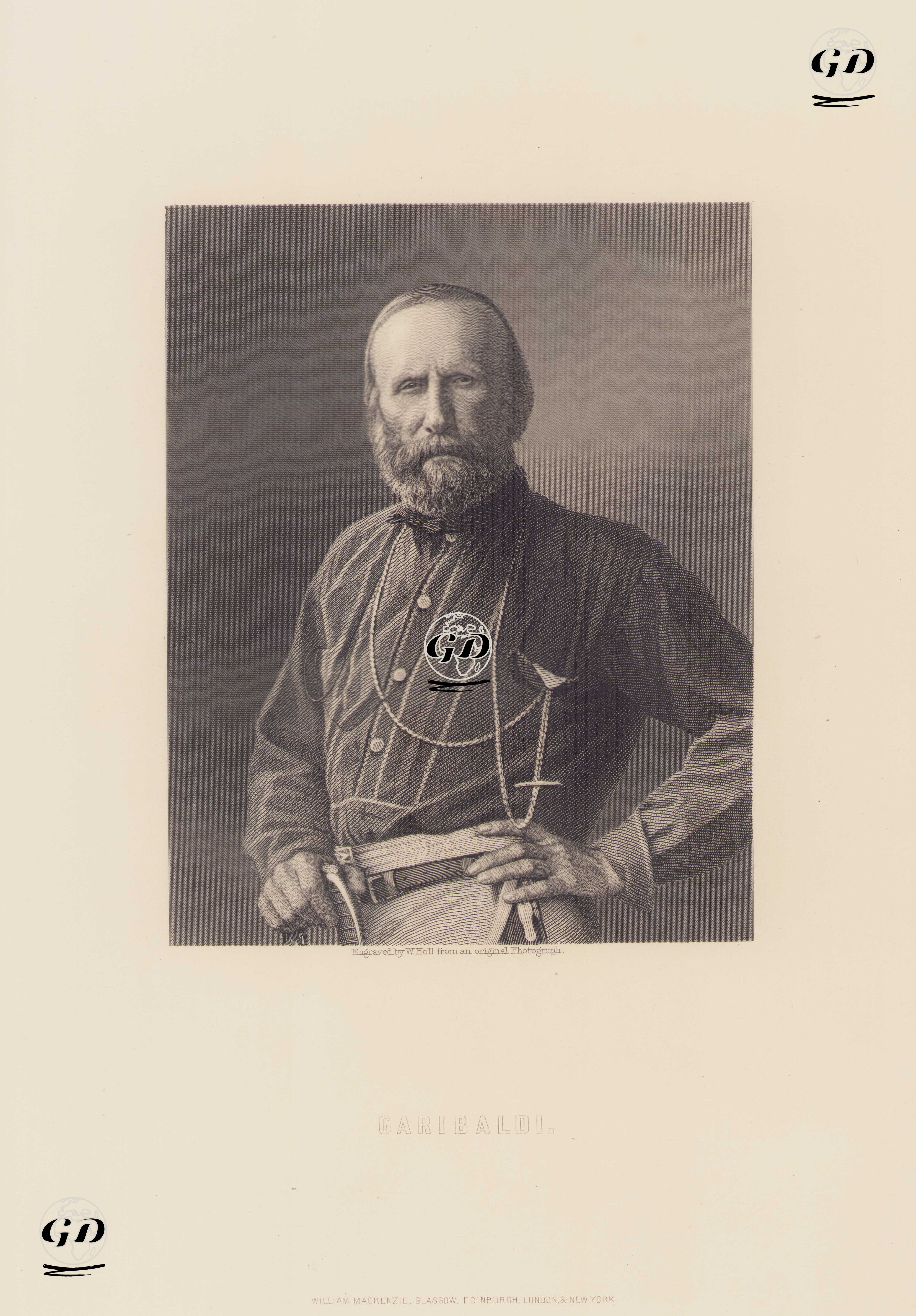 Giuseppe Garibaldi -  - 1850's-1860`s