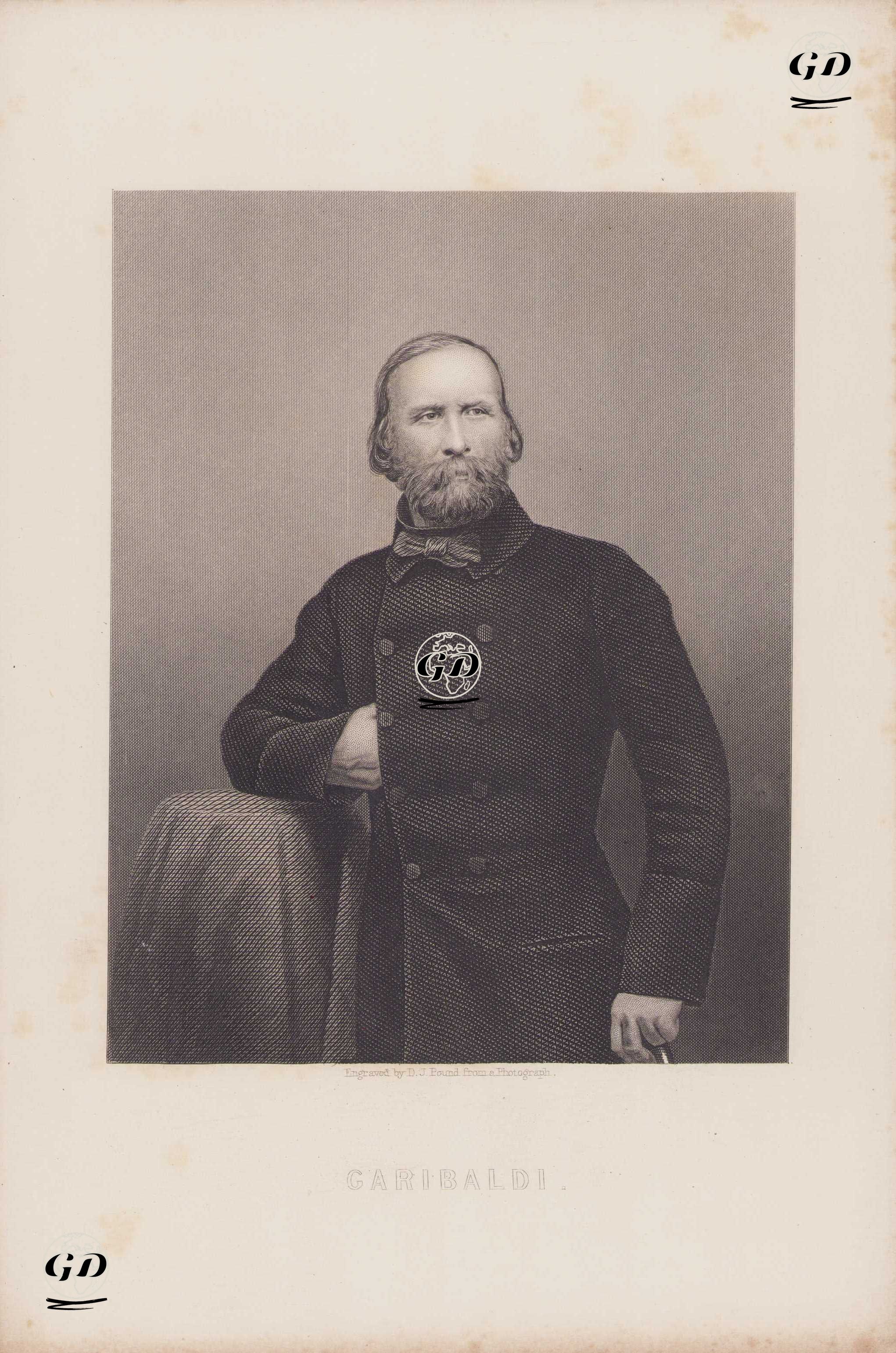 Giuseppe Garibaldi -  - 1850's-1860`s