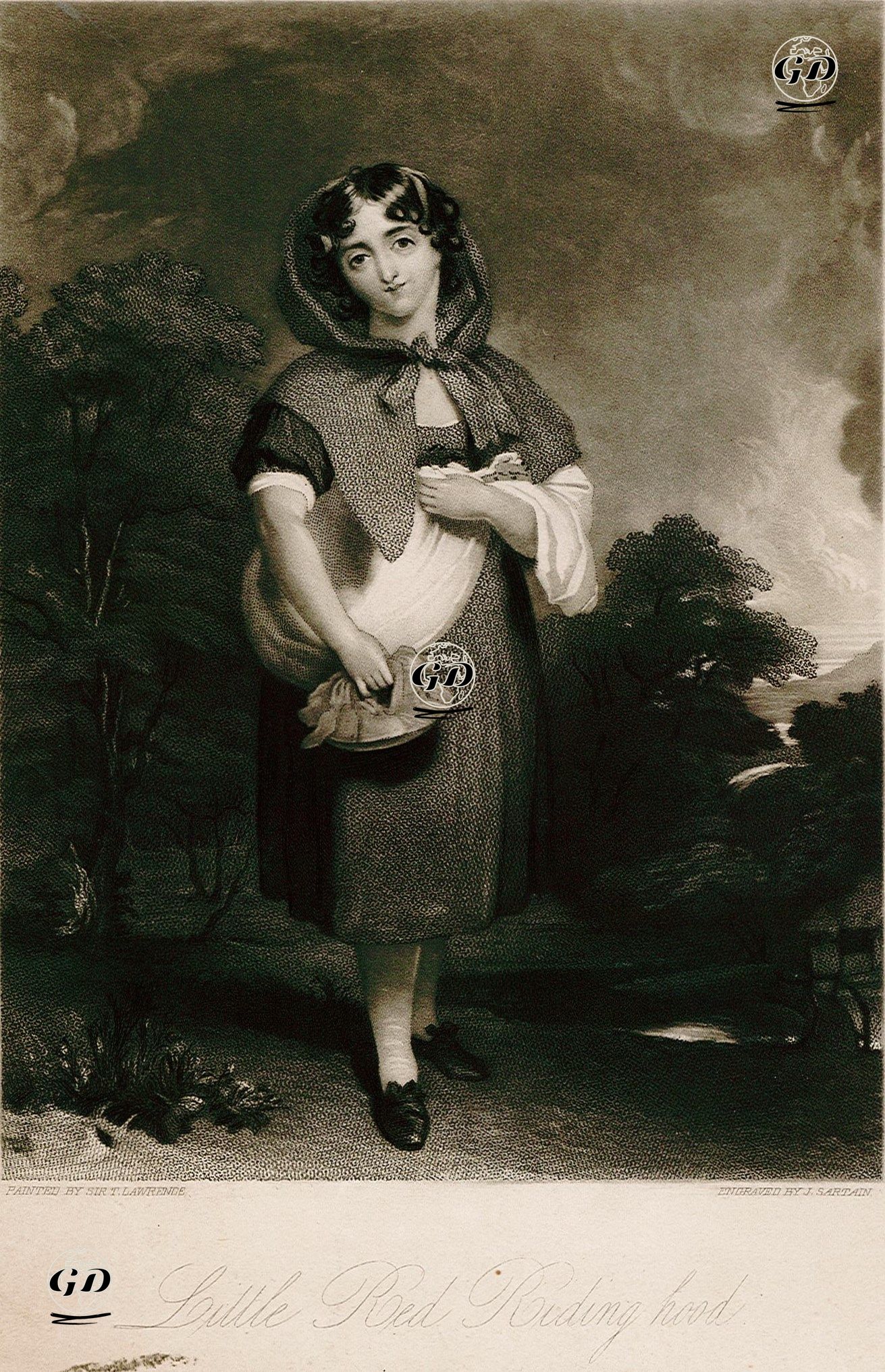 Kırmızı Başlıklı Kız - Thomas Lawrence (1769-1830) - 1841