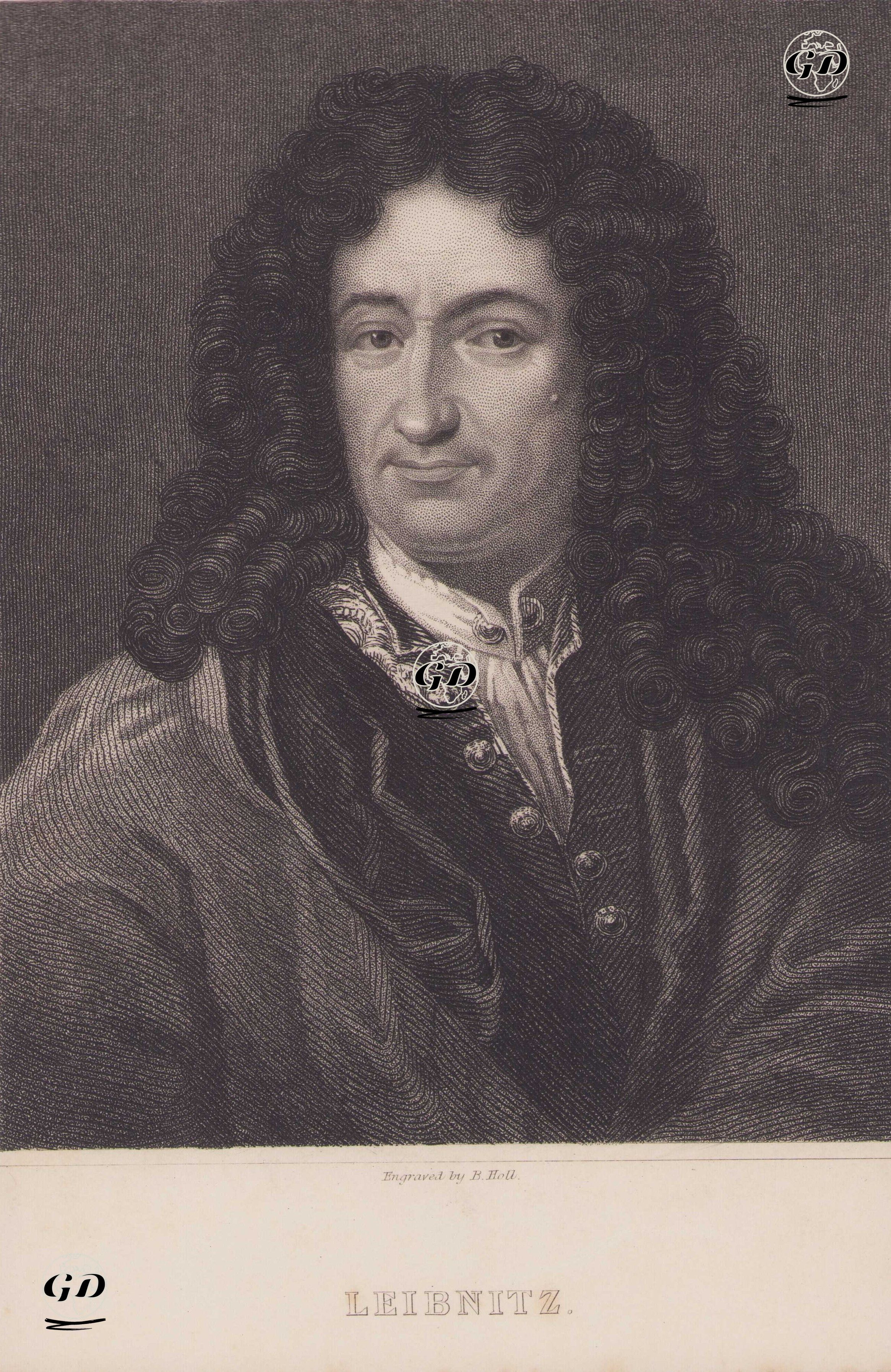 Gottfried Wilhelm Leibniz -  - 1830`s