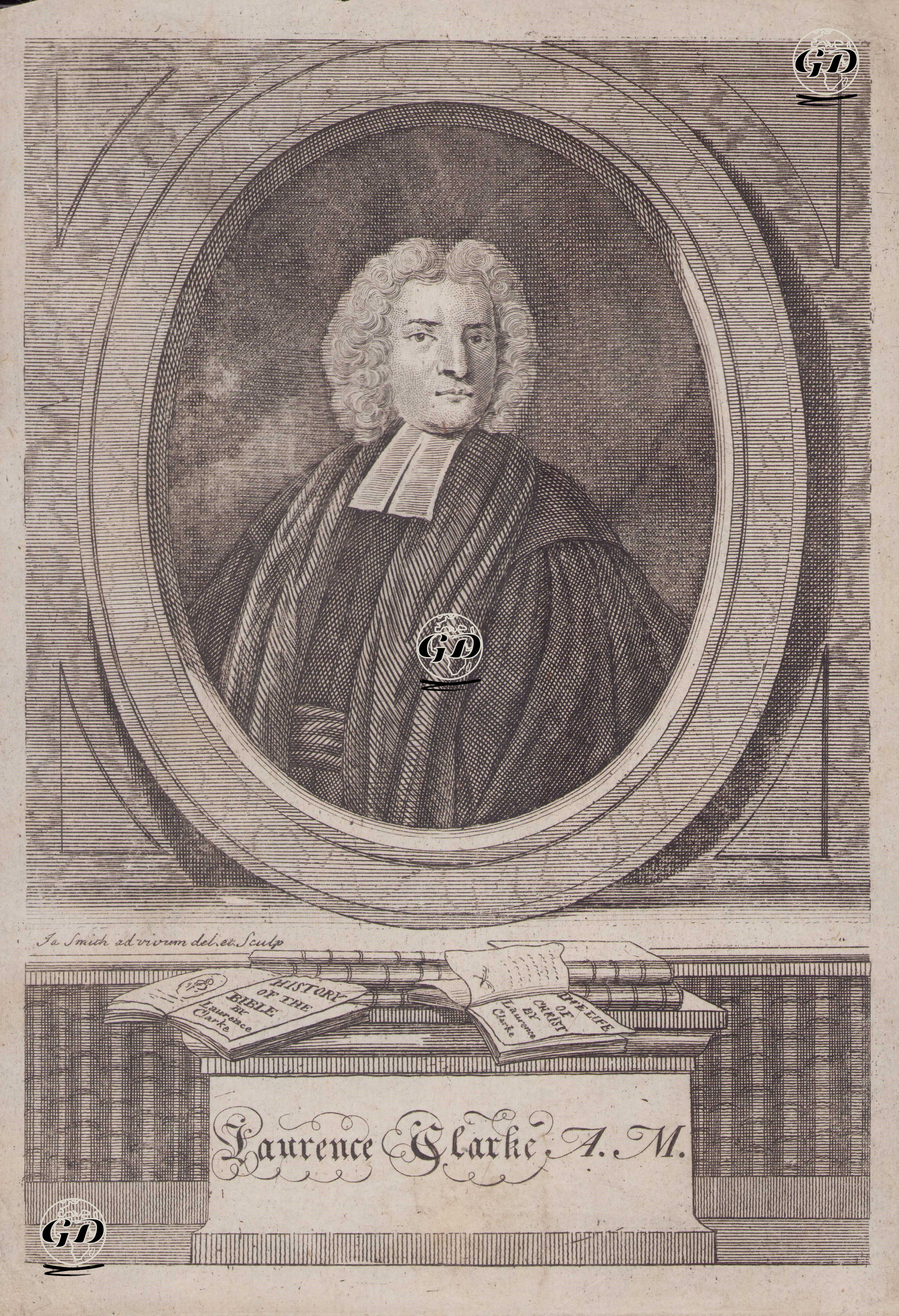 Laurence Clarke, Hazreti İsa`nın Hayatı ve Hristiyanlığın Tarihi İsimli Kitapların Yazarı -  - 1739