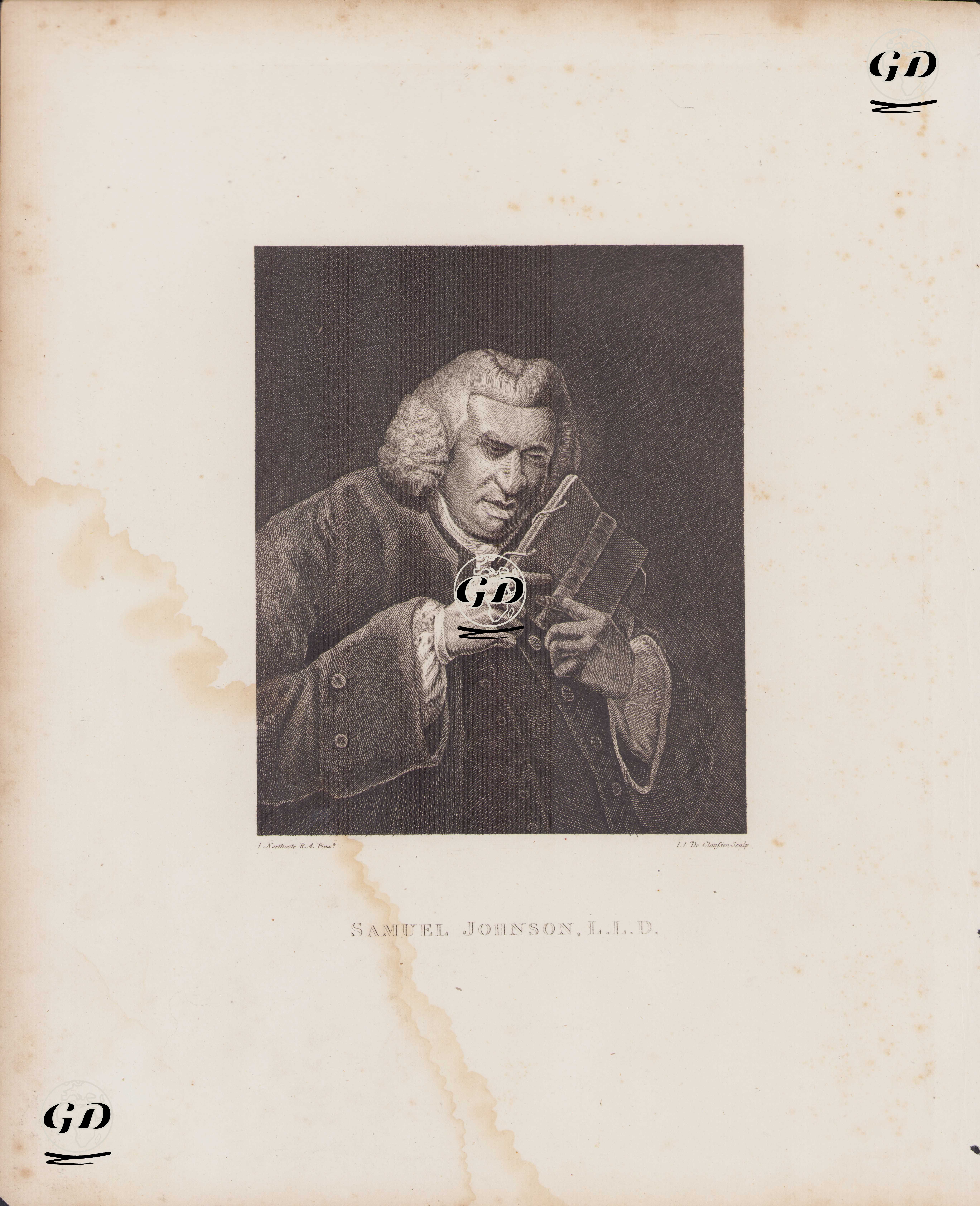 Samuel Johnson - James Northcote (1746-1831) - 1800`s