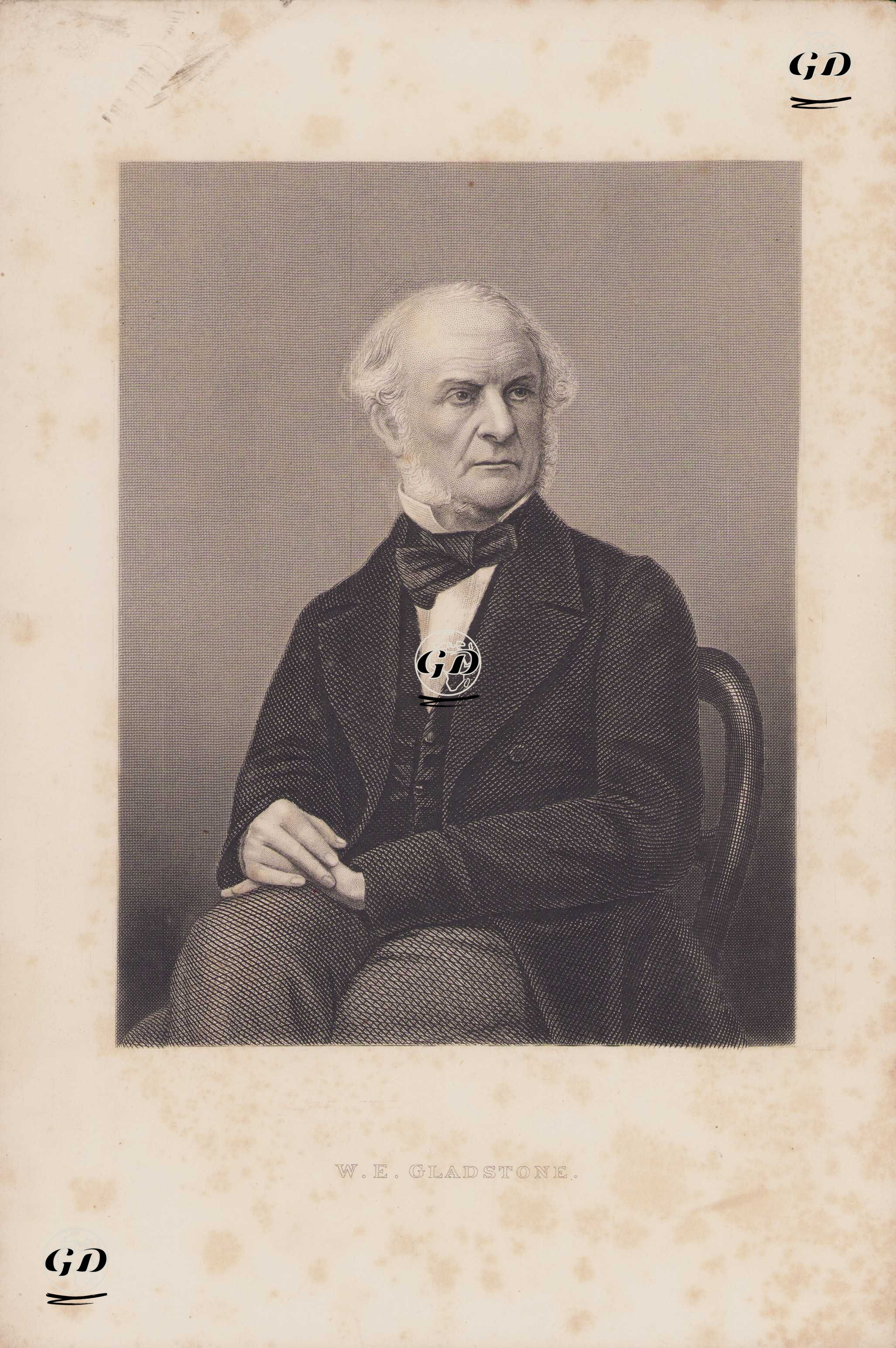 İngiltere Başbakanı William Ewart Gladstone -  - 1850's