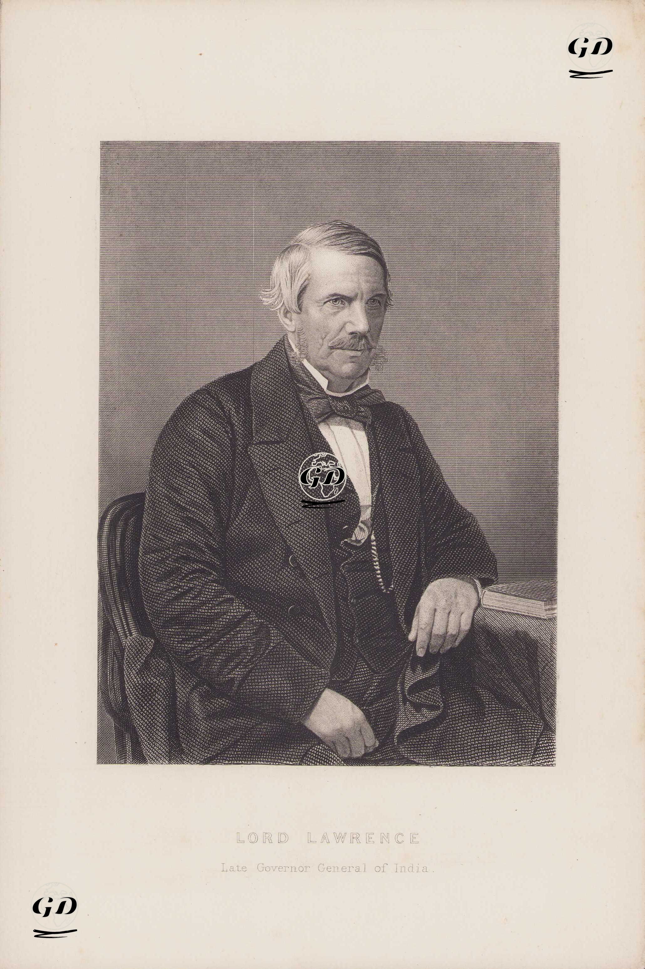Lord Lawrence, Late Governor General Of India (John Lawrence) -  - 1850's