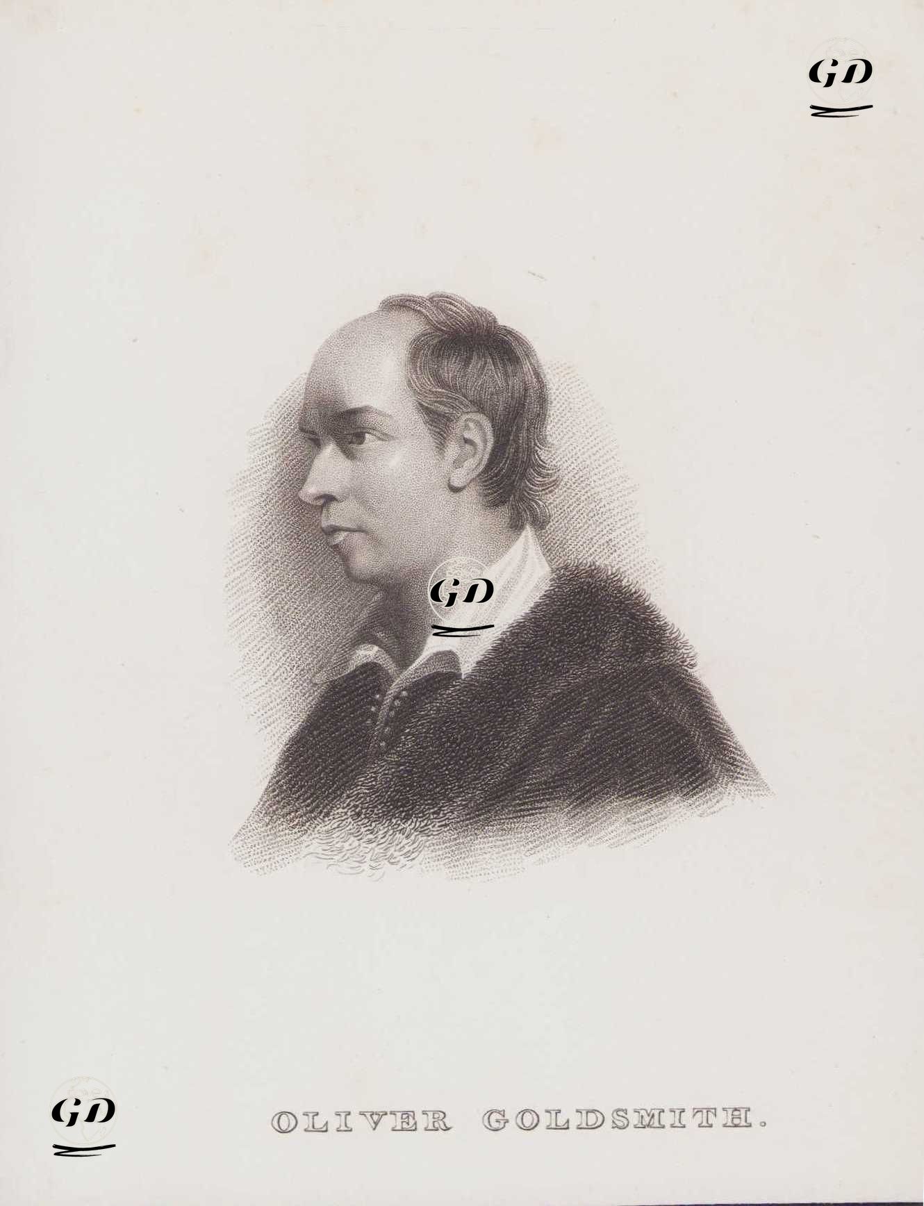 Oliver Goldsmith -  - 1850's