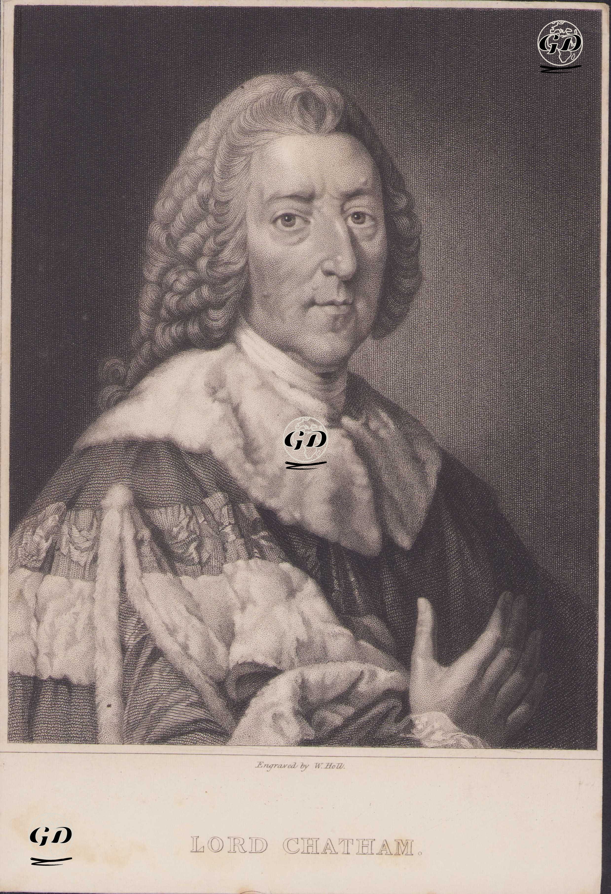 Chatham Kontu William Pitt -  - 1830`s
