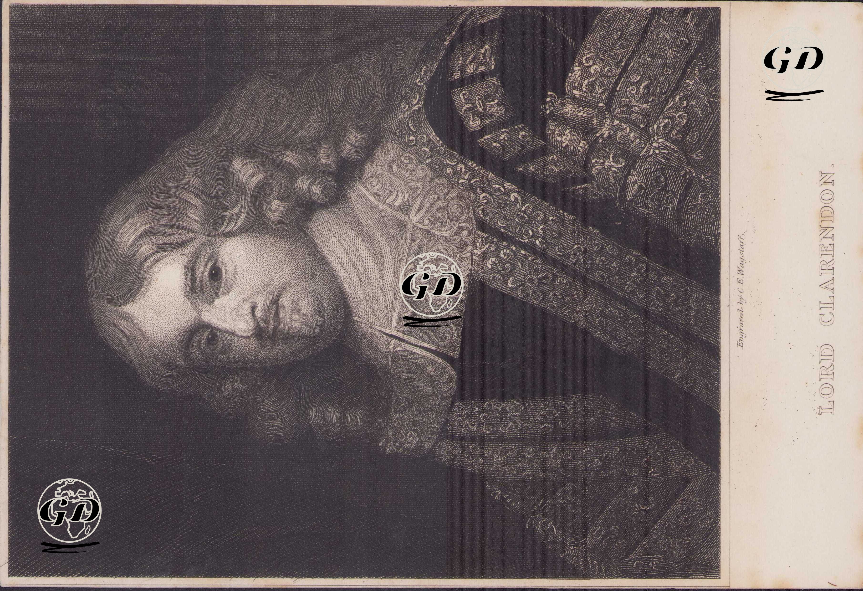 Clarendon Kontu Edward Hyde -  - 1830`s