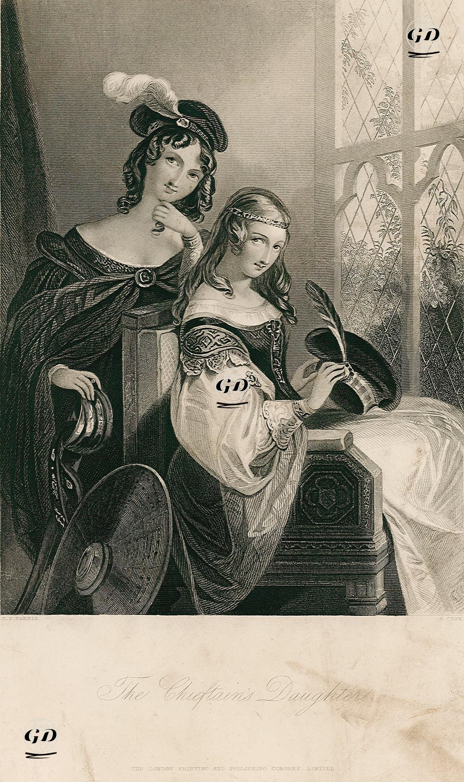 Reisin Kızı - Edmund Thomas Parris (1793-1873) - 1853