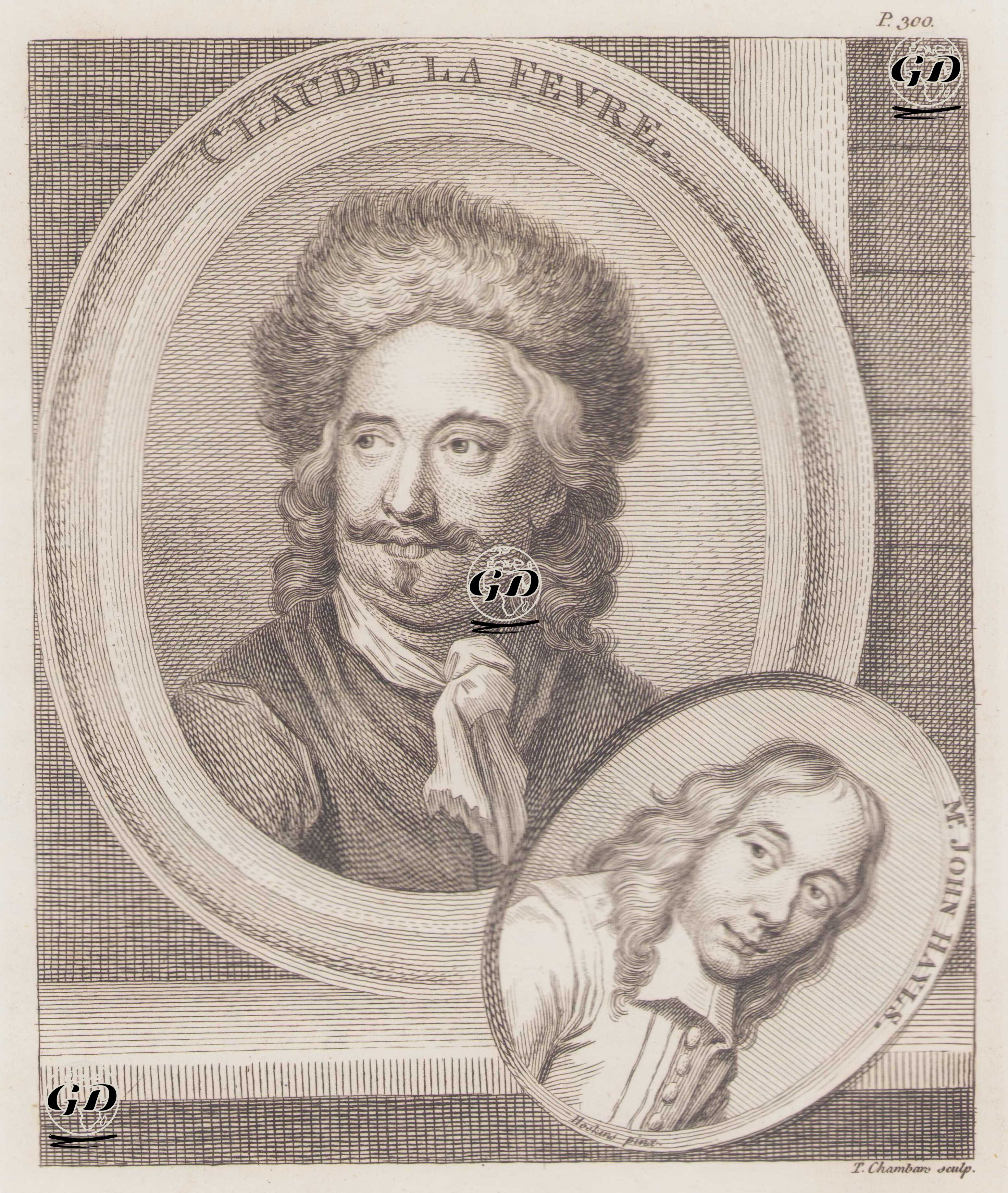 Claude le Fevre (1633-1675) and Mr.John Hayls (1600-1679) -  - 1805