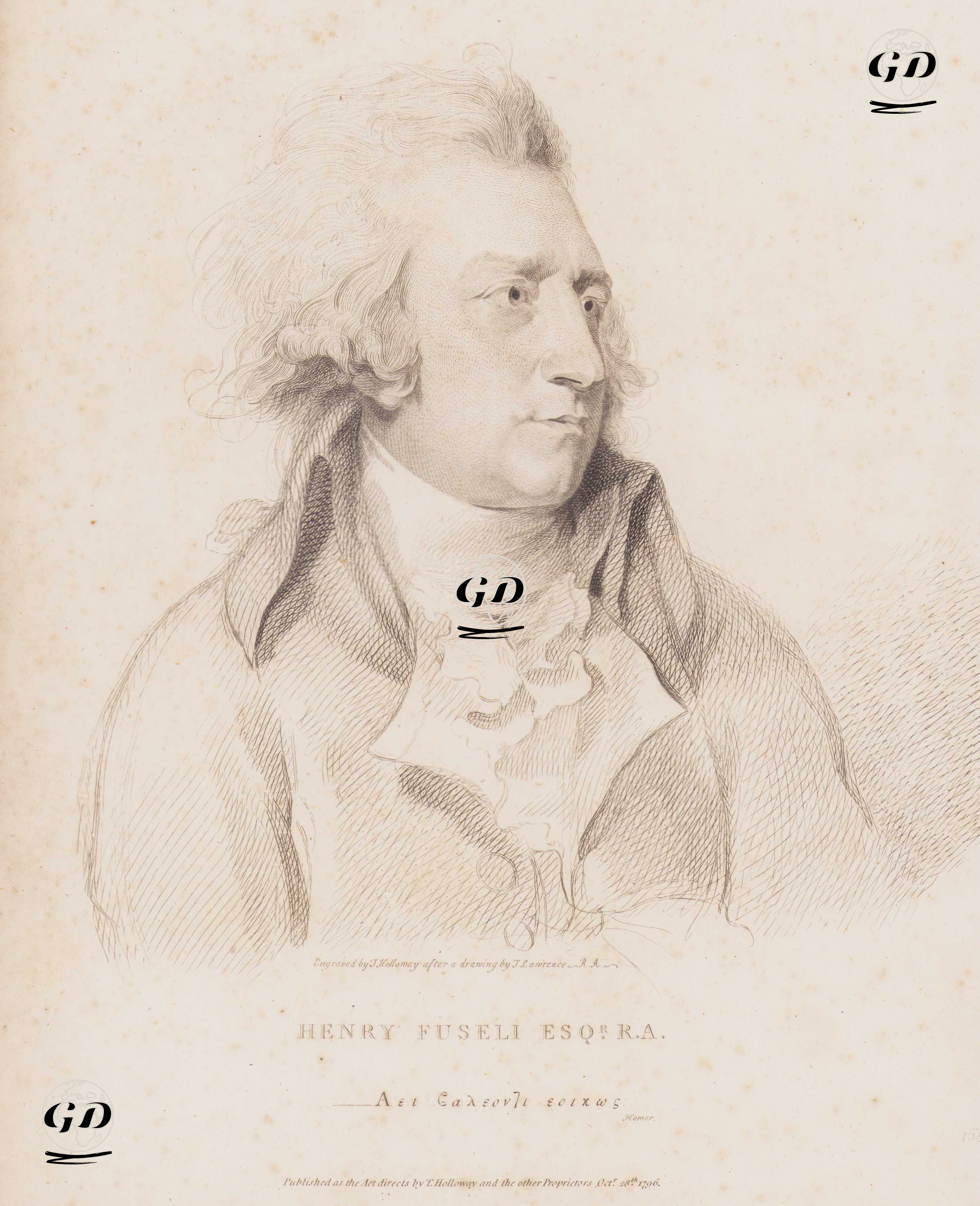 Henry Fuseli ESQ. R.A. (1741-1825) - T.Lawrence - 1796