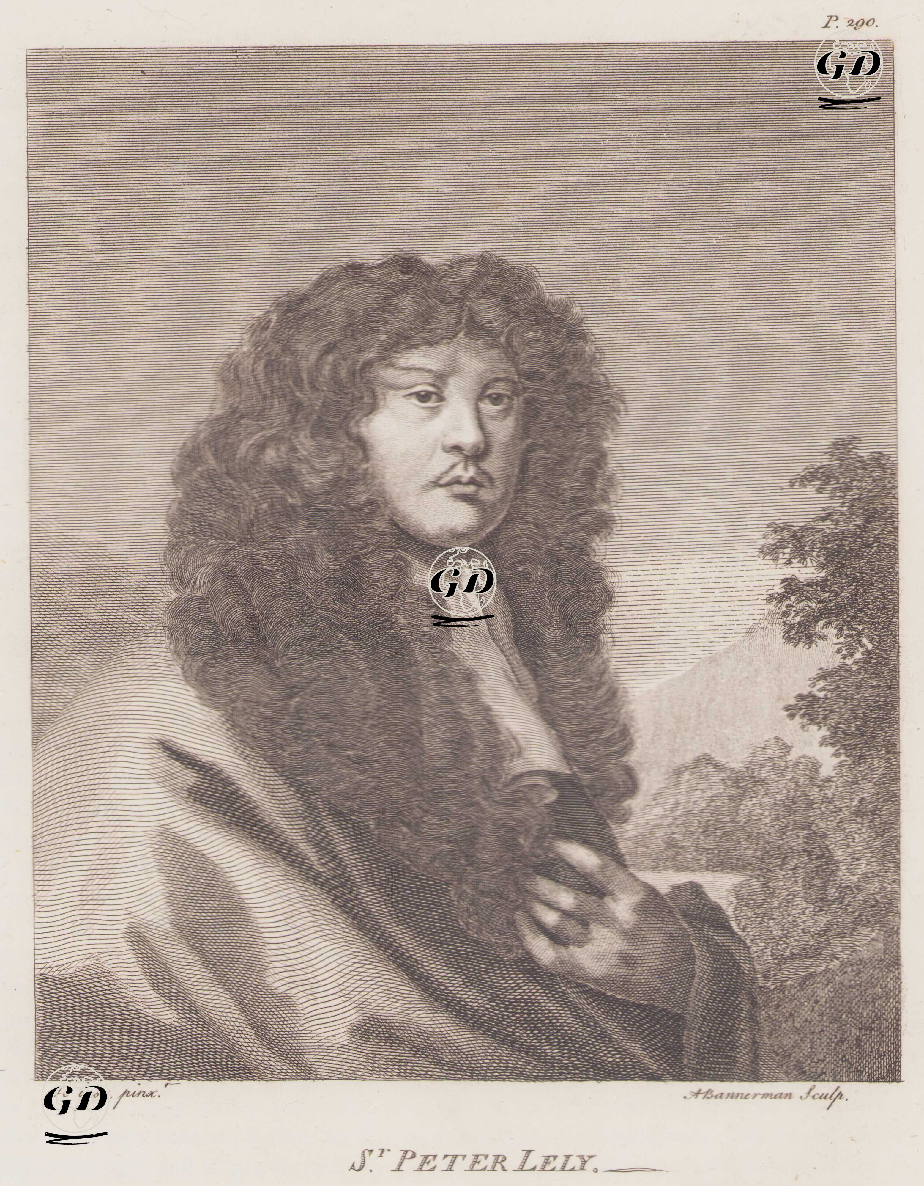 İngiliz Portre Ressamı Sör Peter Lely (1618-1680) -  - 1805