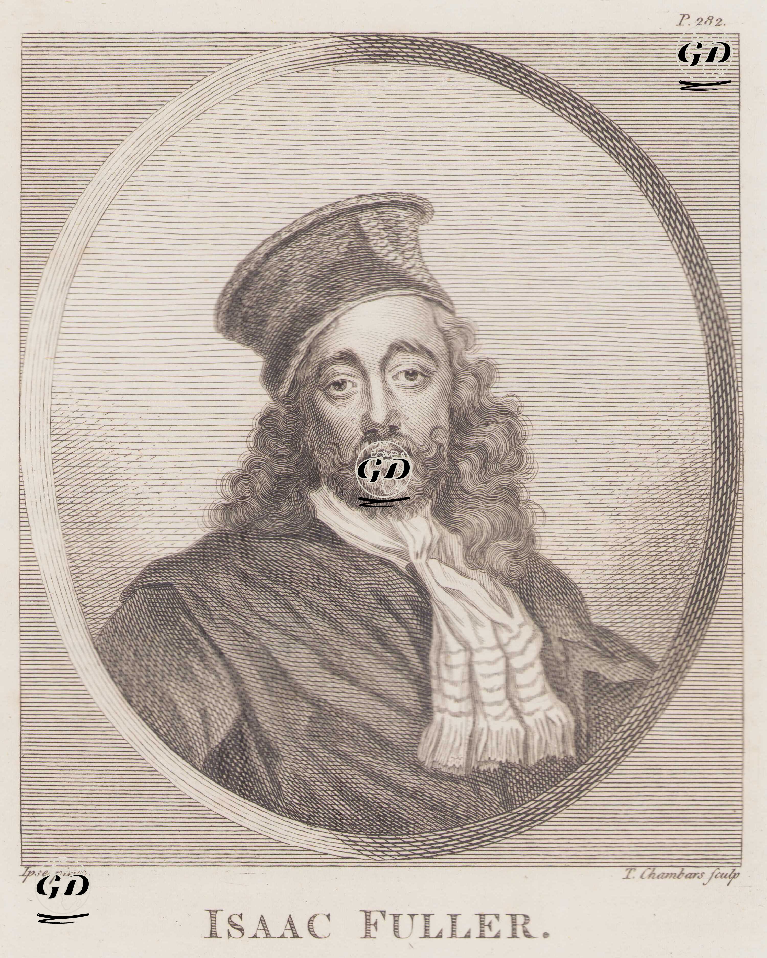 İngiliz Barok Ressamı Isaac Fuller (1606-1672) -  - 1805