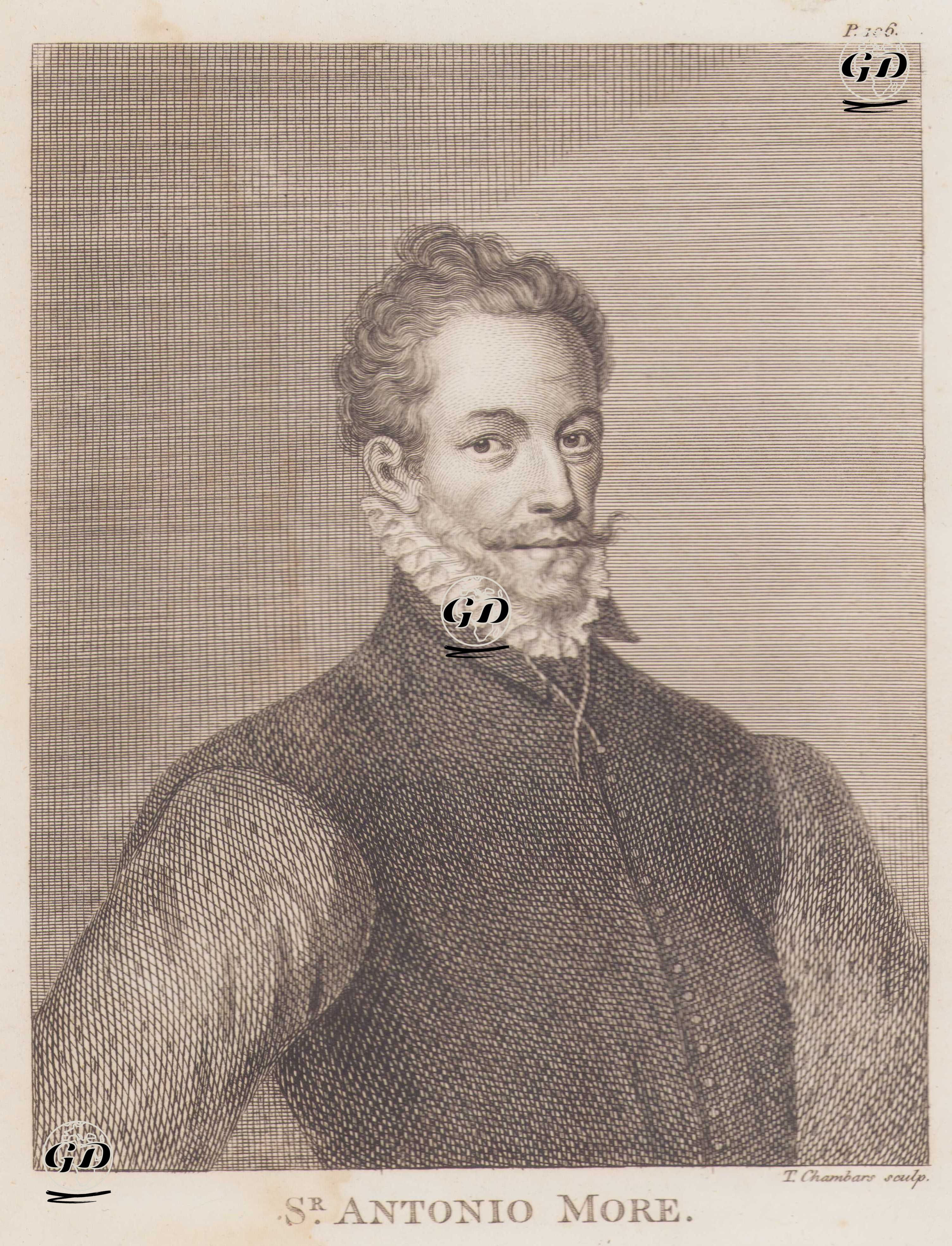Sir Antonio More (Anthonis Mor 1519-1575) -  - 1805