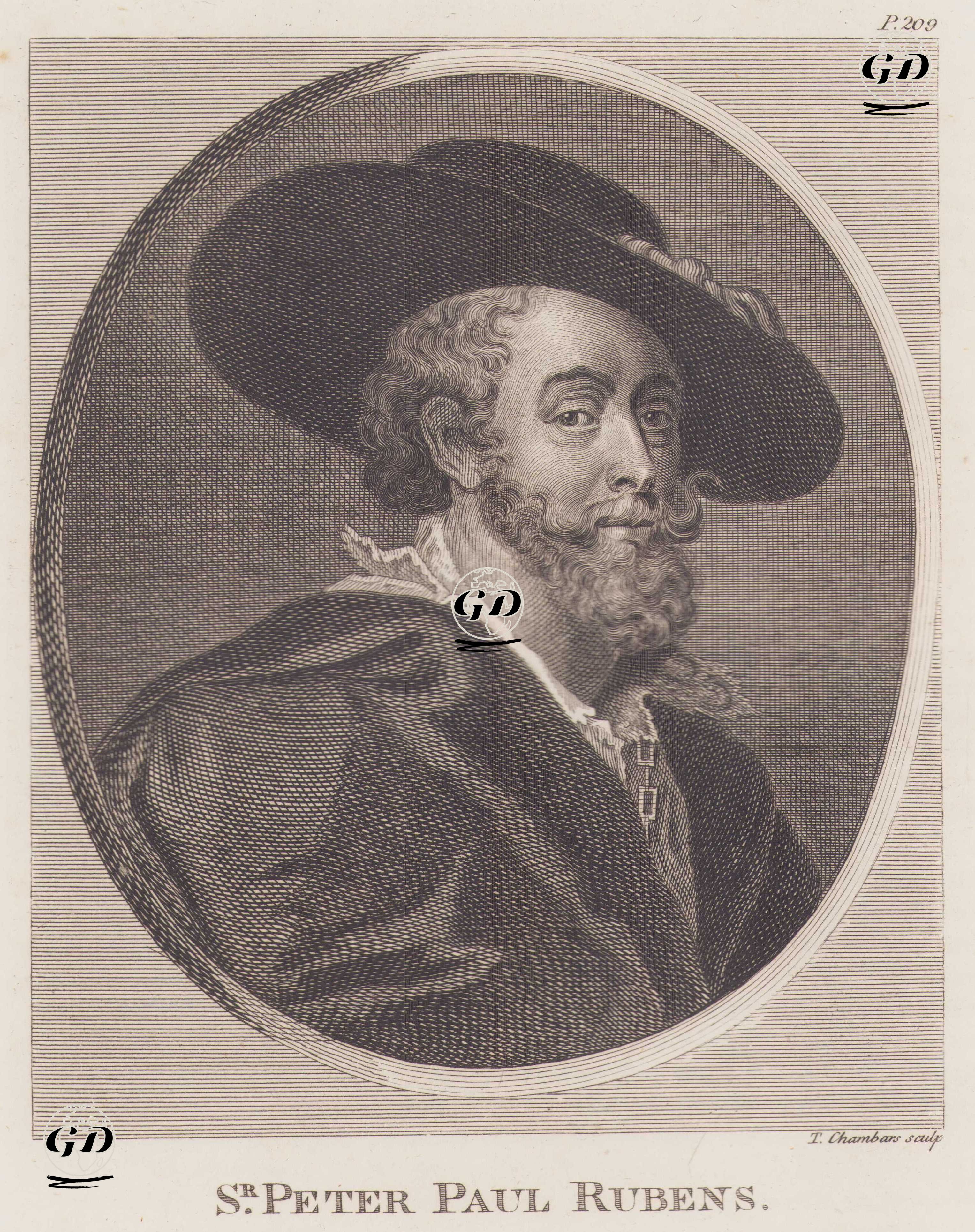 Hollandalı Ressam Peter Paul Rubens (1577-1640) - Peter Paul Rubens (1577-1640) - 1805
