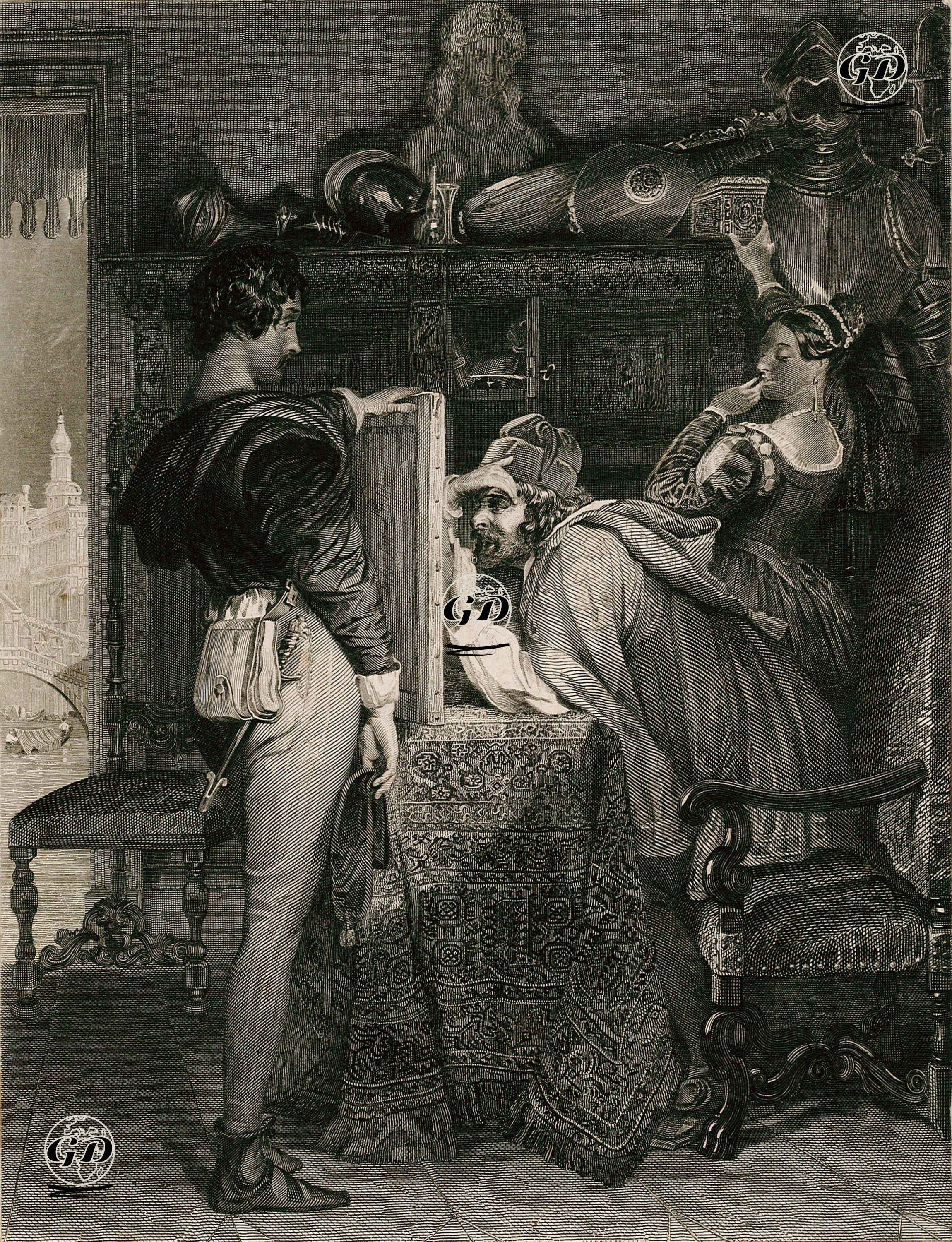 Salvator Rosa - Daniel Maclise (1806-1870) - 1883