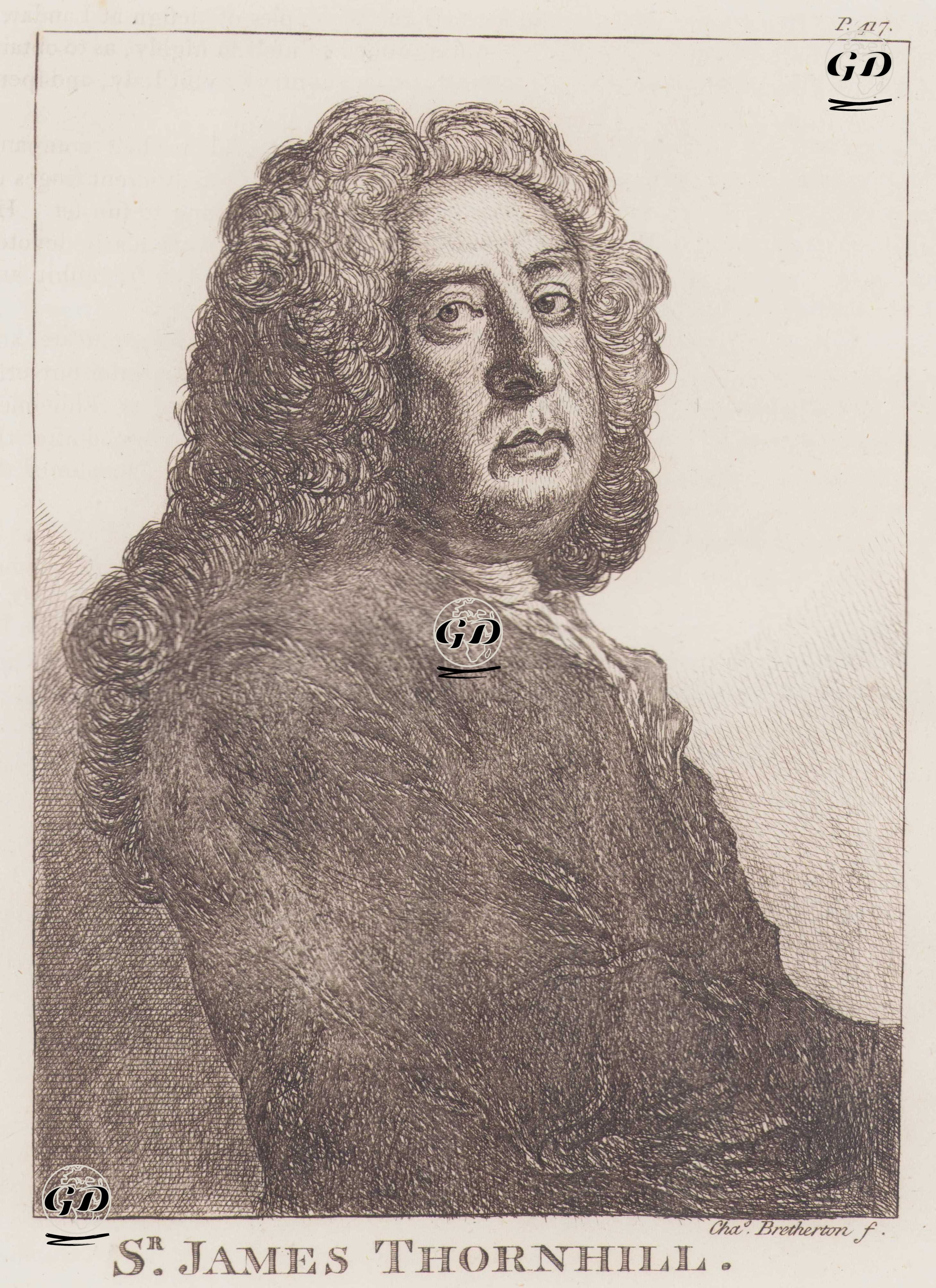 Sr. James Thornhill (1675-1734) -  - 1805
