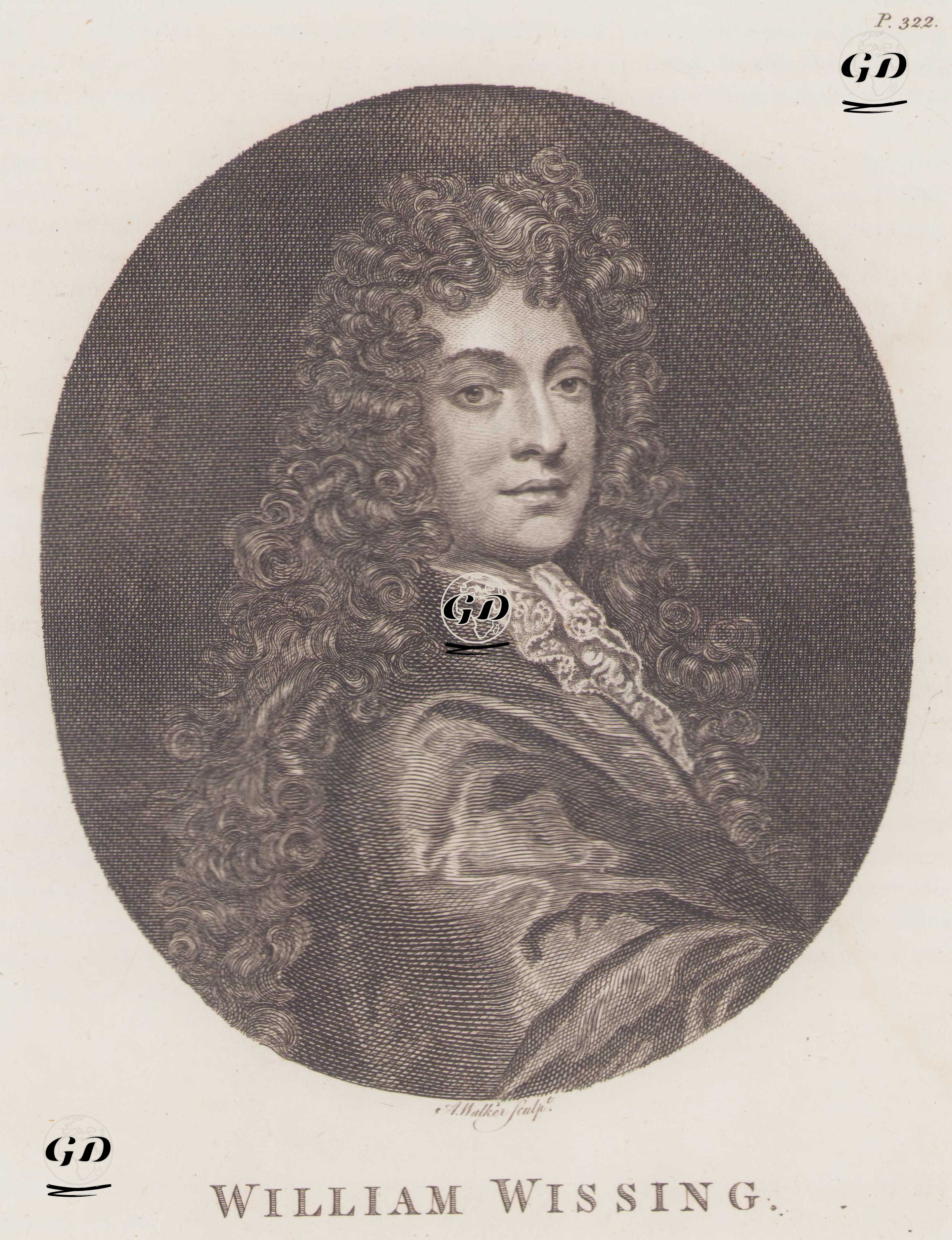Hollandalı Portre Ressamı William Wissing (1656-1687) -  - 1805