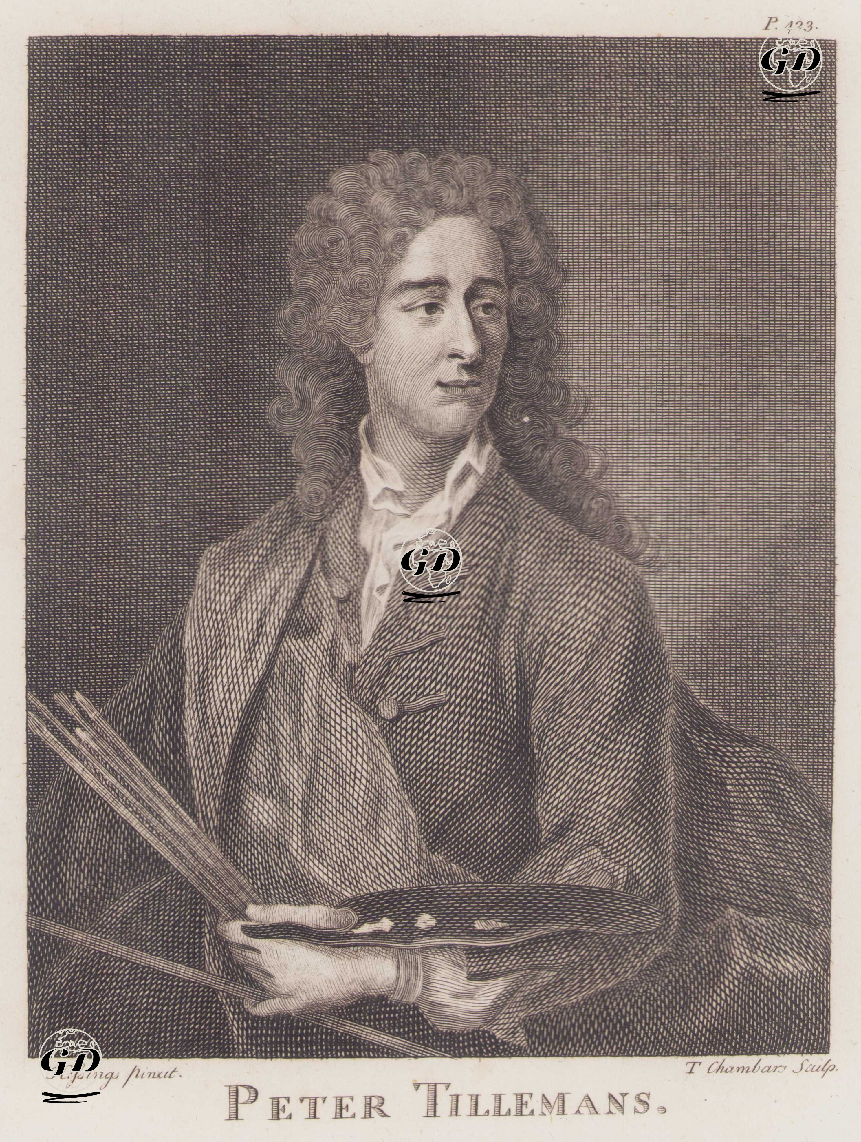 Flaman Kökenli İngiliz Ressam Peter Tillemans (1684-1734) - Hissings - 1805