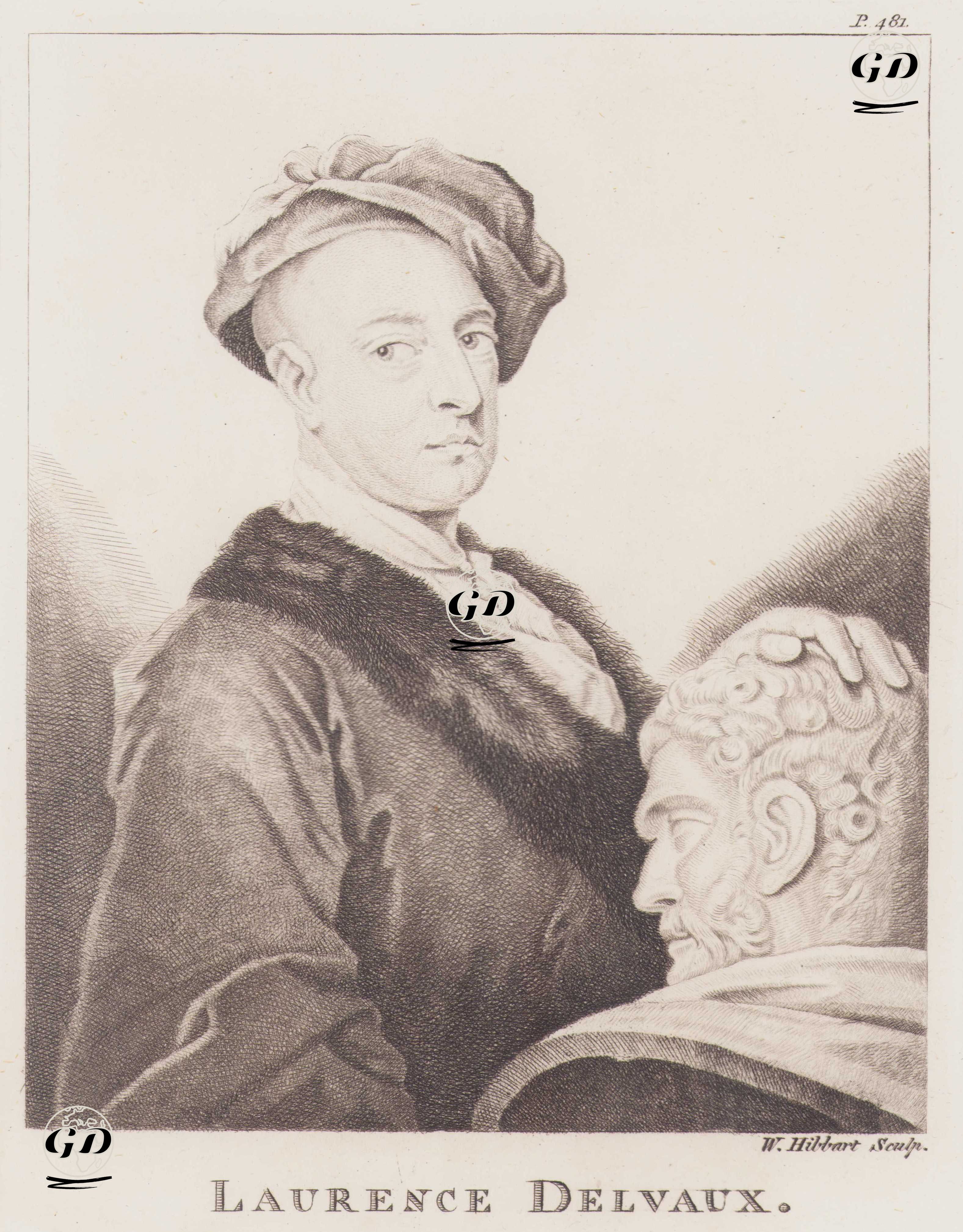 Flaman Heykeltraş Laurence Delvaux (1695-1778) -  - 1805