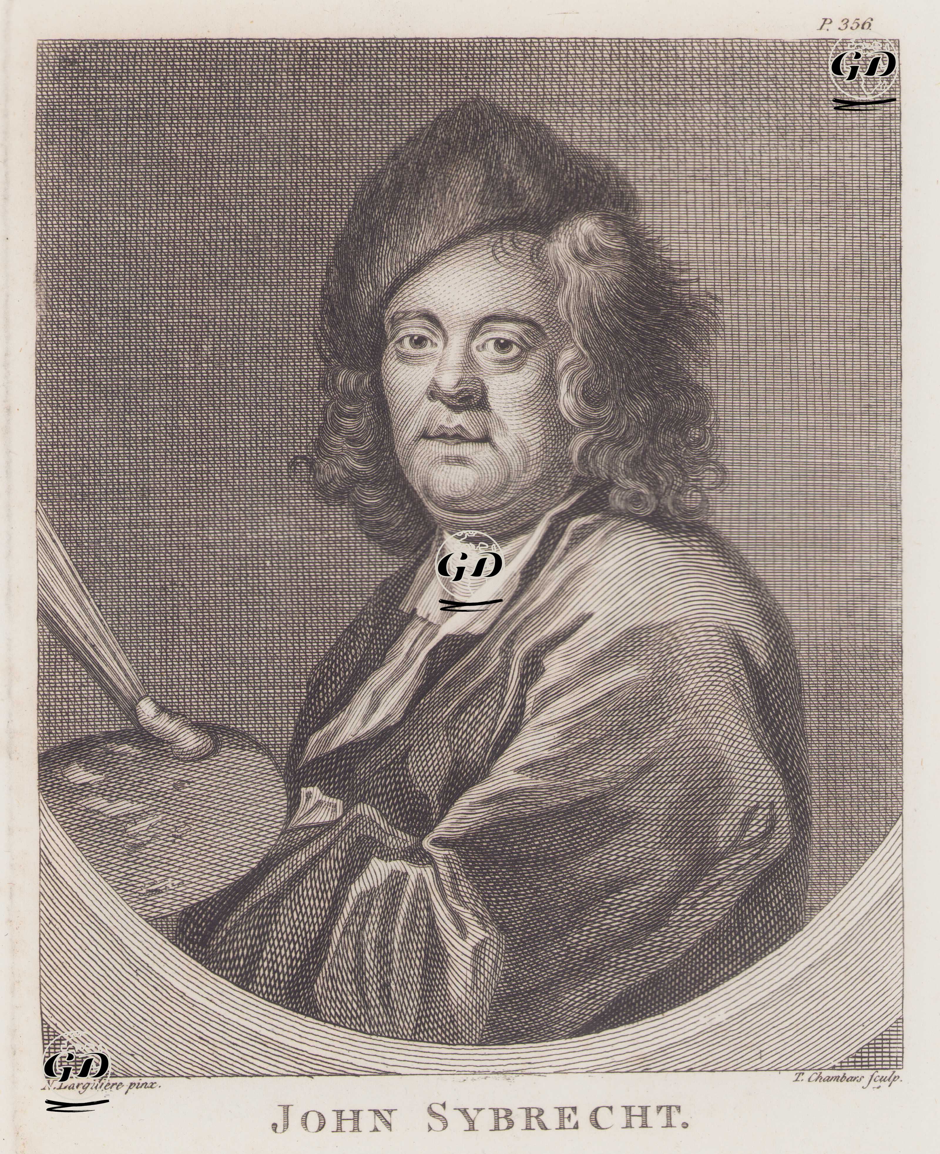John Sybrecht (1627-1703) - Nicolas de Largilliere (1656-1746) - 1805