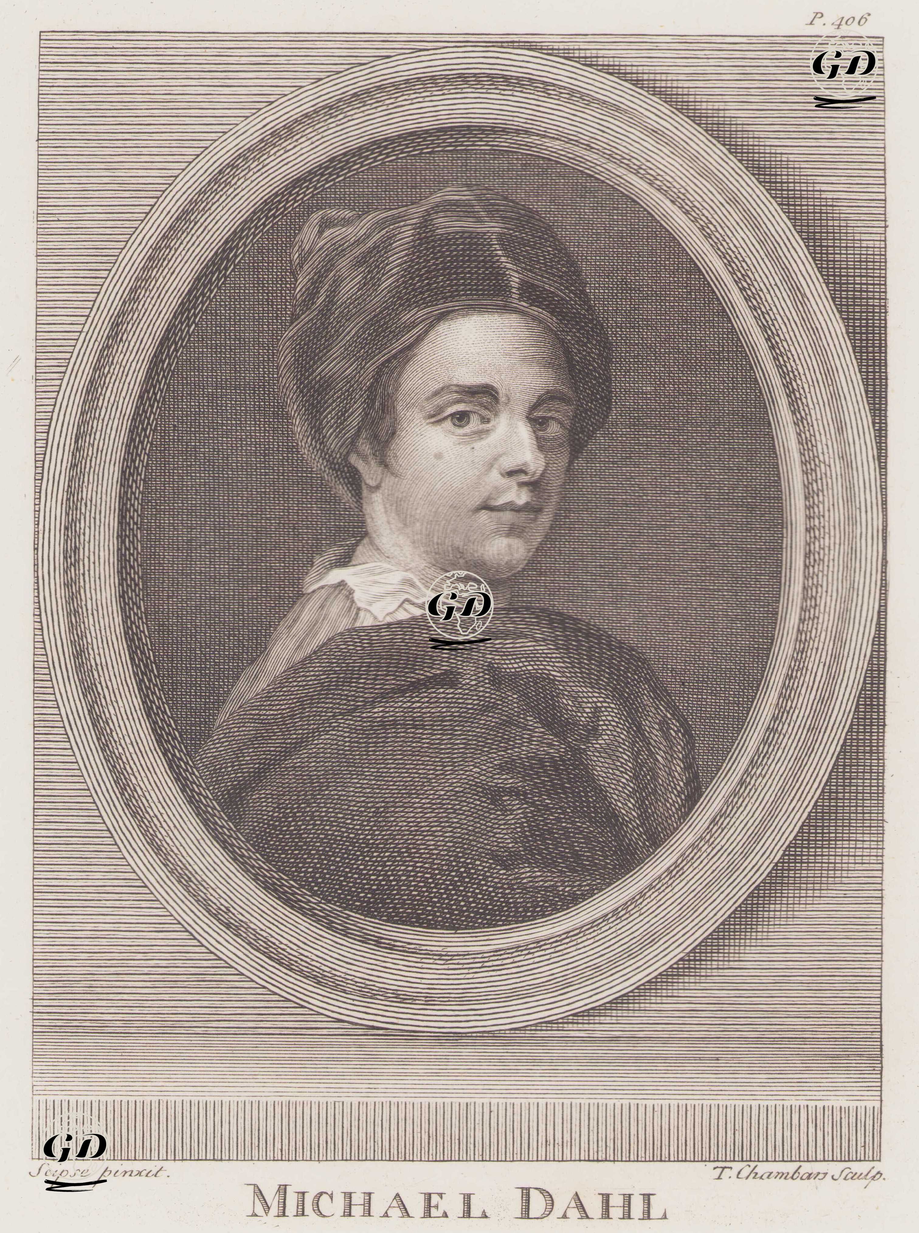 İsveçli Portre Ressamı Michael Dahl (1656-1743) - Michael Dahl (1656-1743) - 1805
