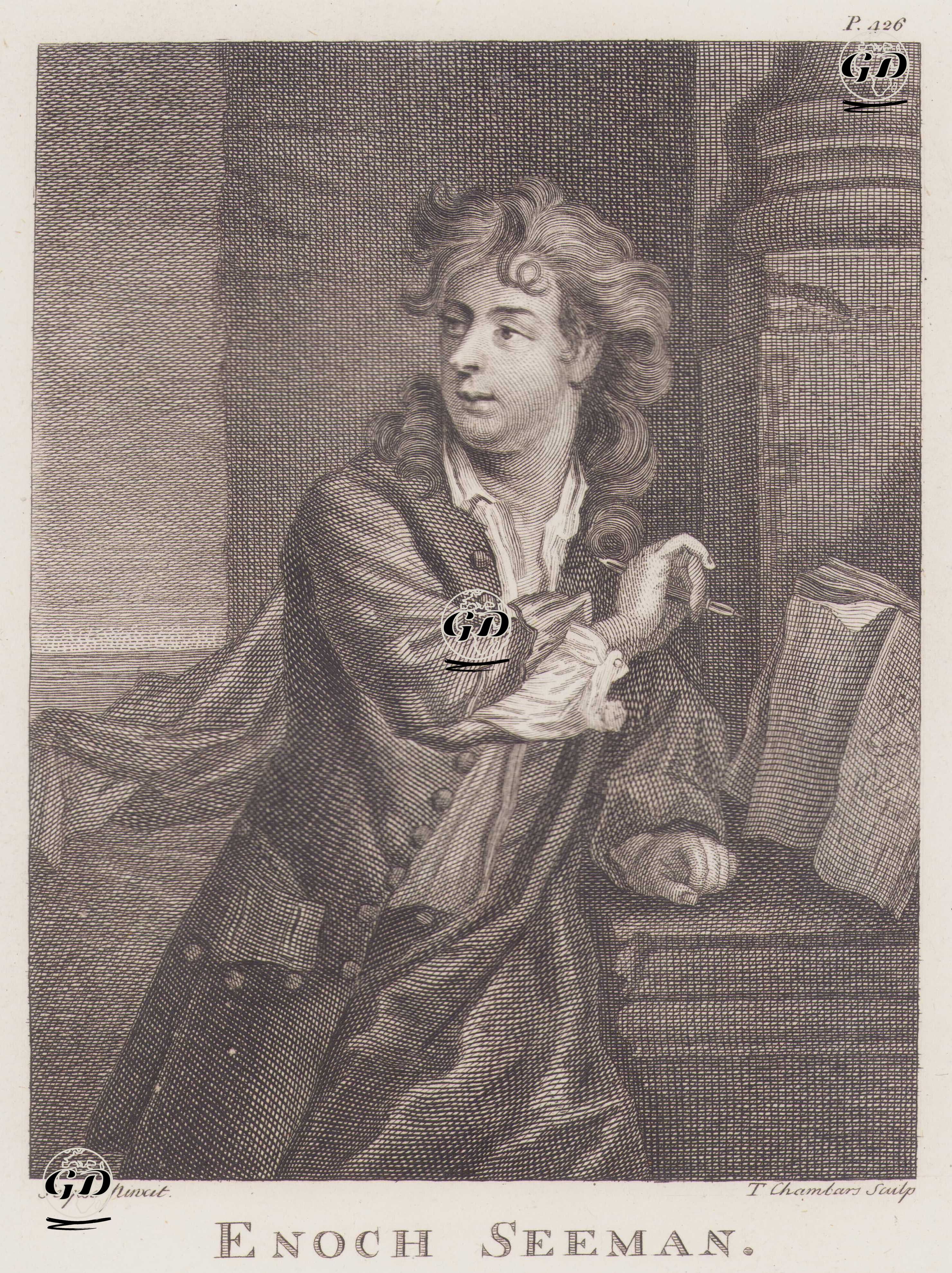 İngiliz Portre Ressamı Enoch Seeman (1690-1744) - Enoch Seeman (1690-1744) - 1805