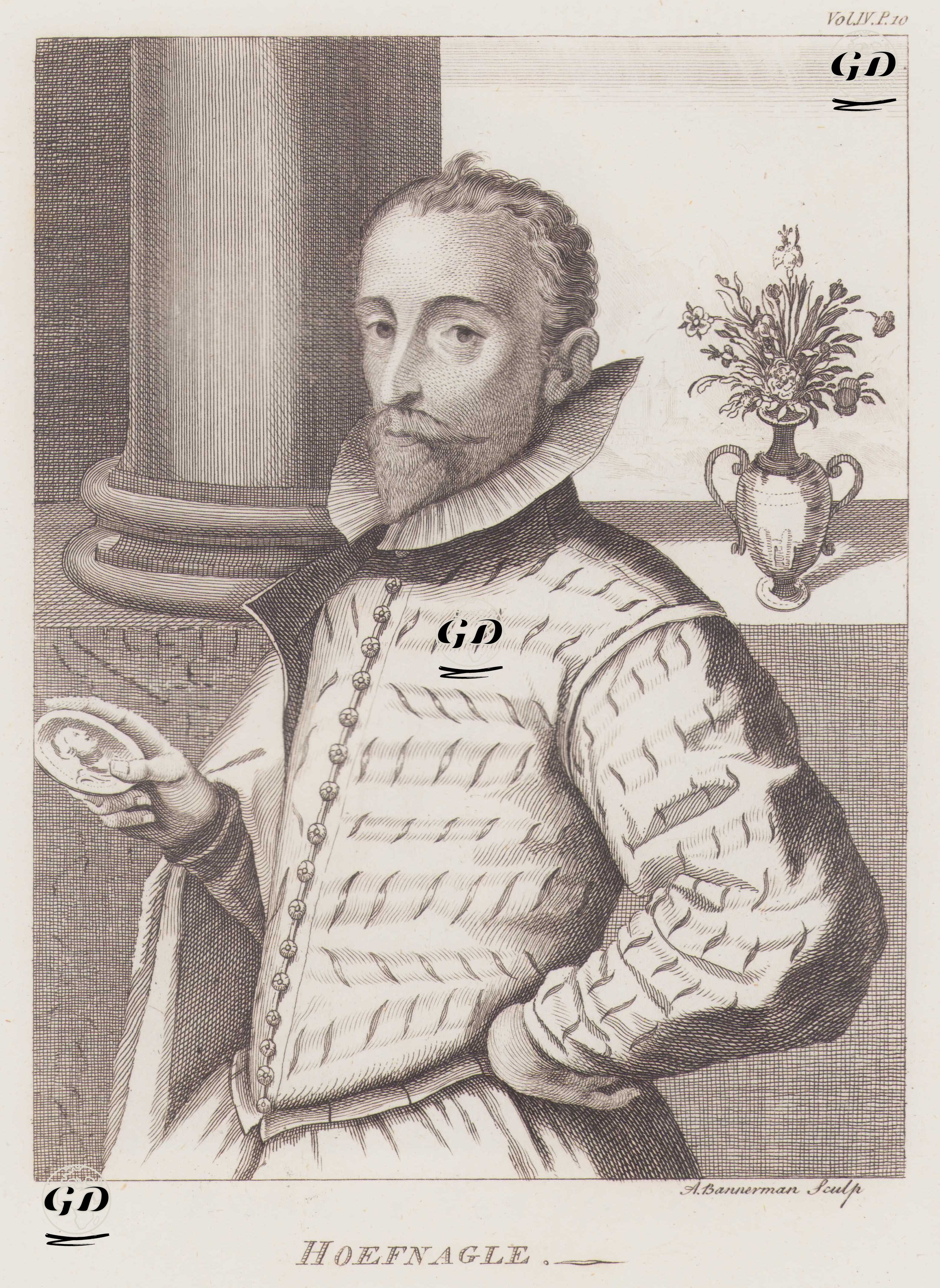 Flaman Minyatür Ressamı Joris Hoefnagel (1542-1601) -  - 1805