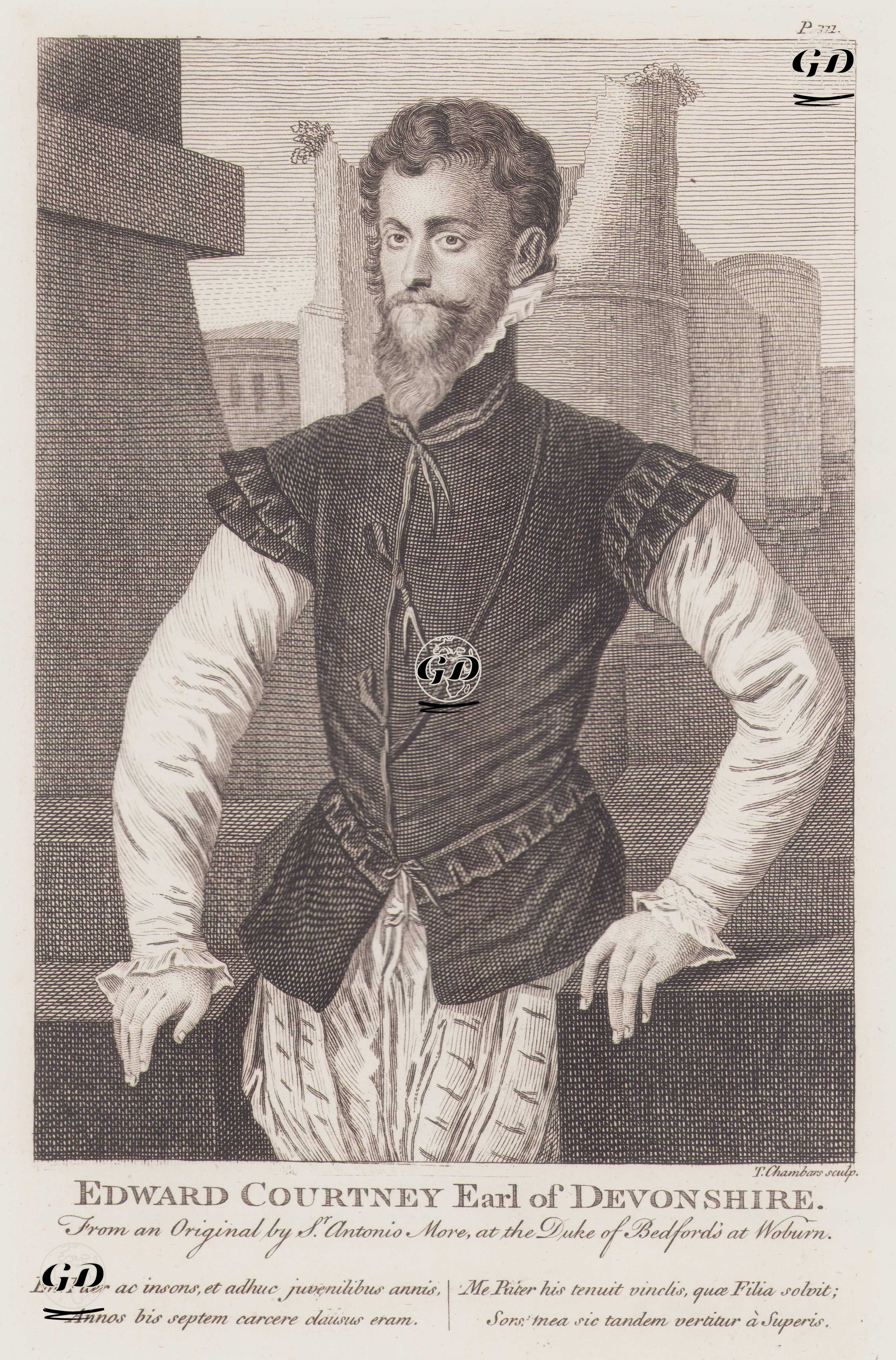 Edward Courtney, Earl of Devonshire (1526-1556) - Anthonis Mor (1520-1576) - 1805