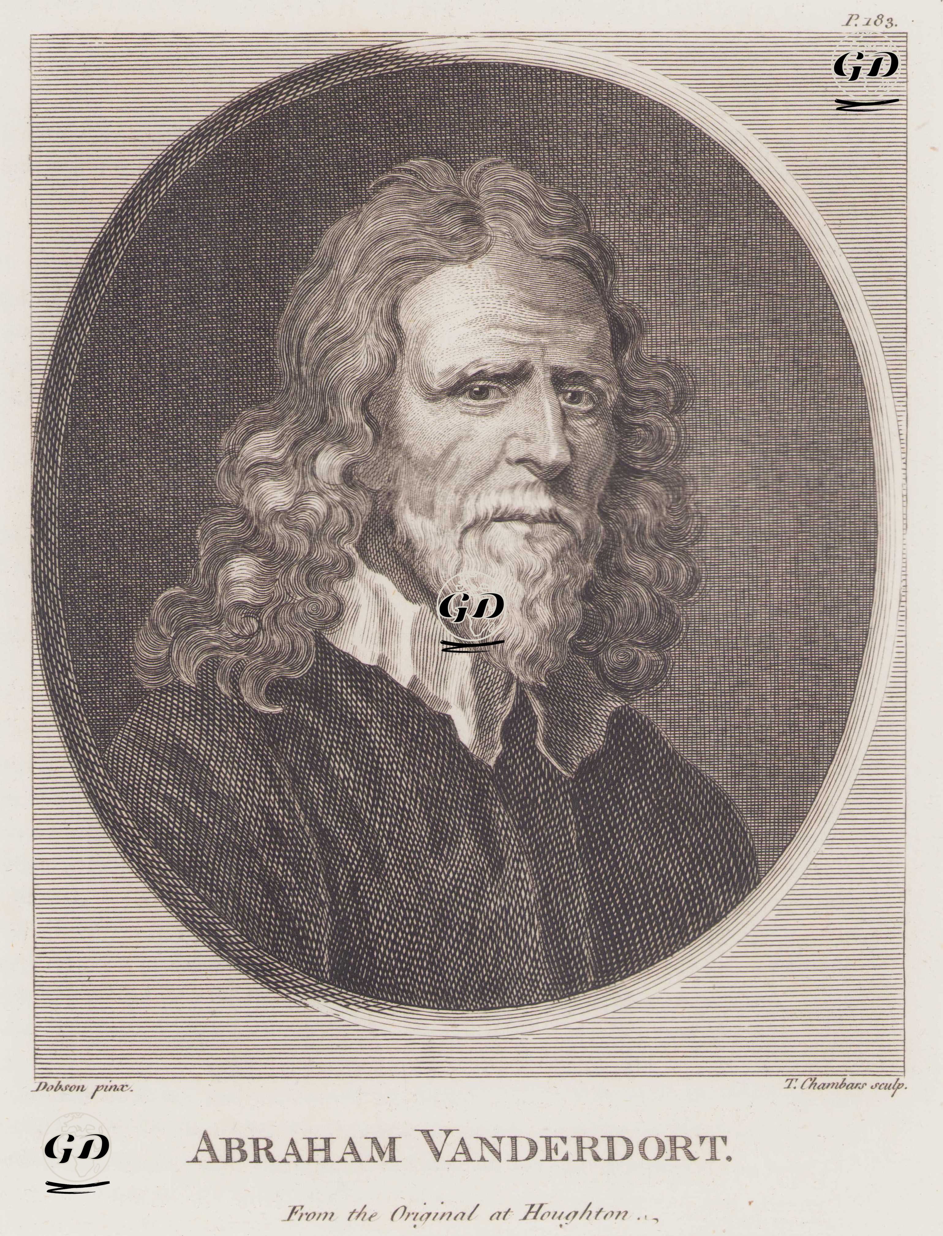 Hollandalı Ressam Abraham Vanderdort (1580-1640) - William Dobson (1611-1646) - 1805