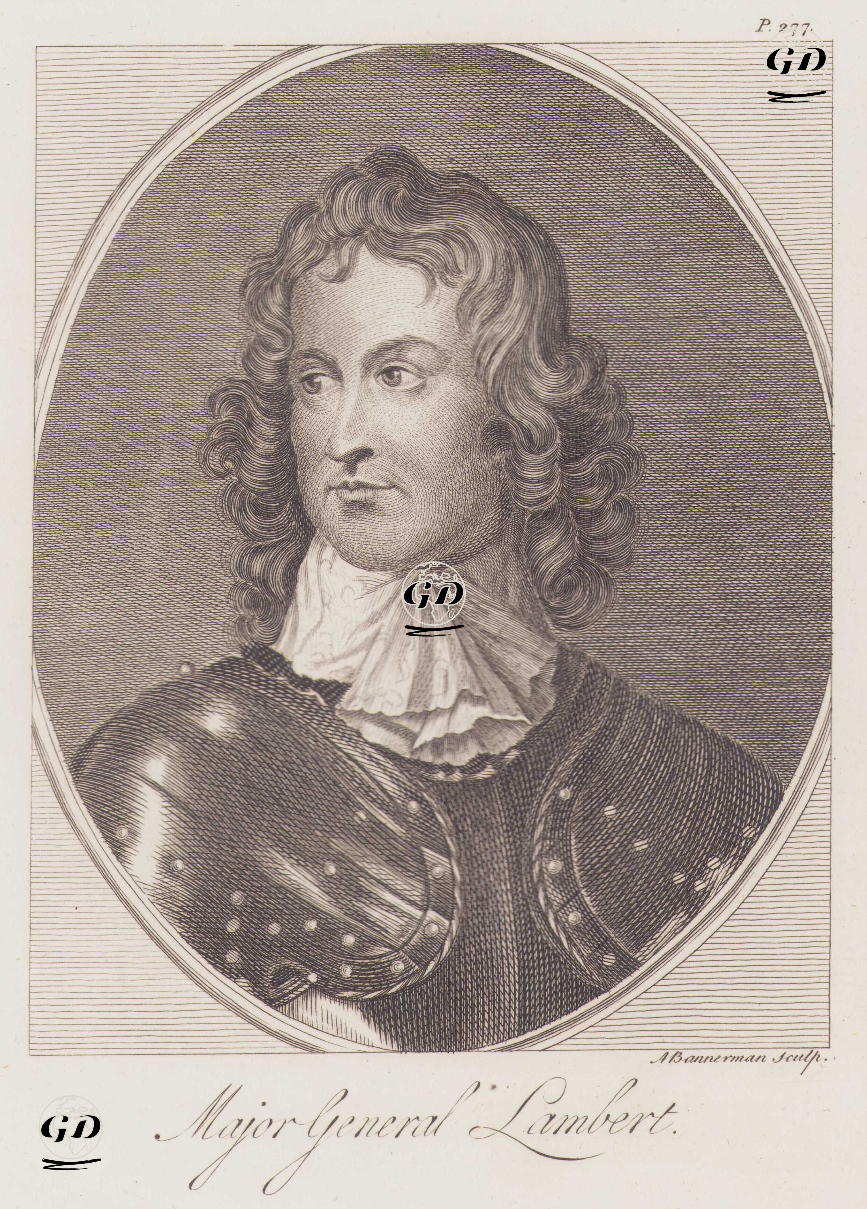 İngiliz General John Lambert (1619-1683) -  - 1805